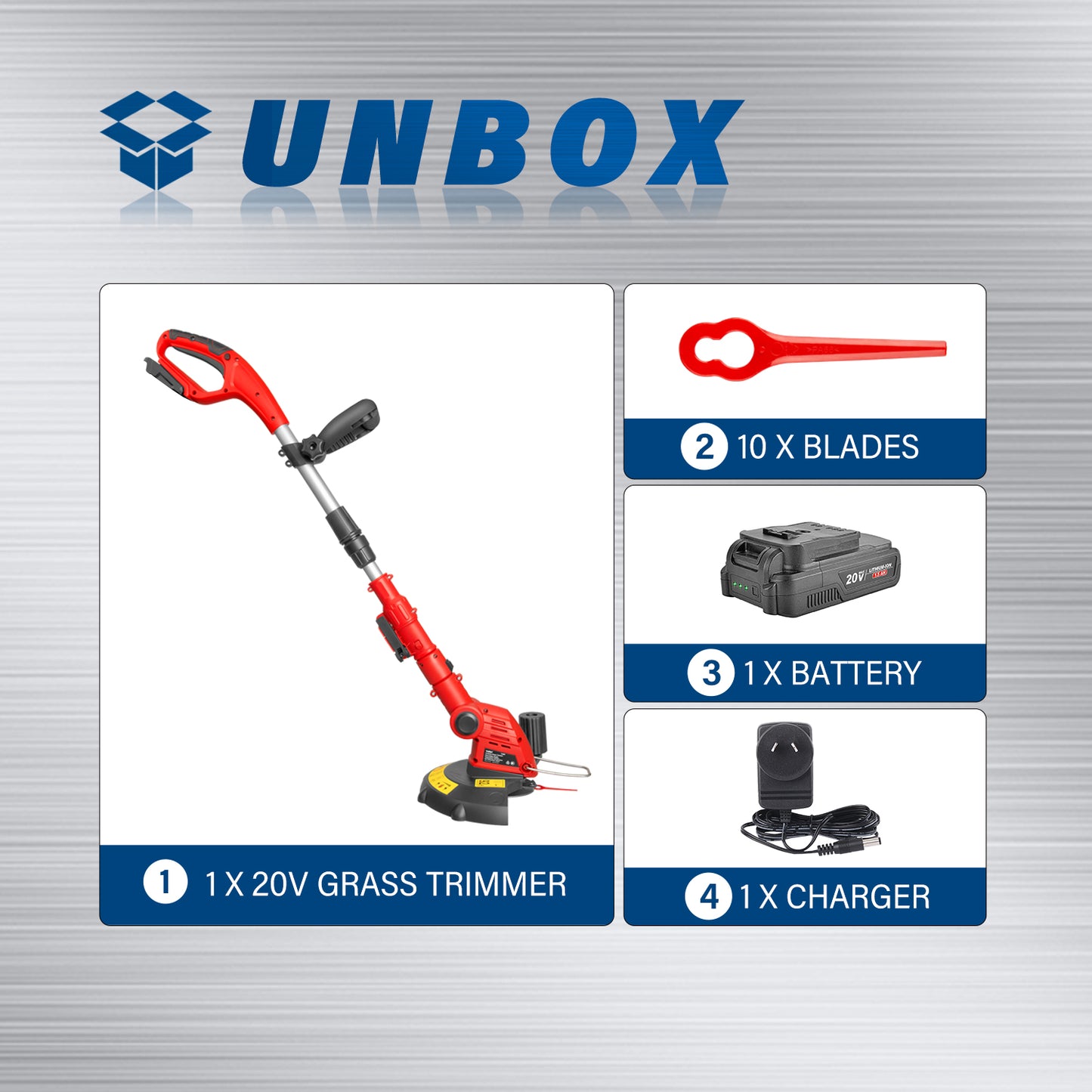 20V Cordless Grass Trimmer