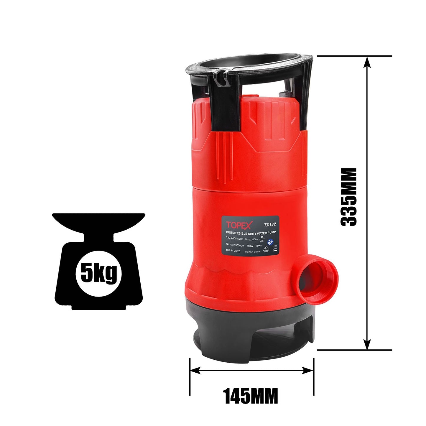 750W Water Pump