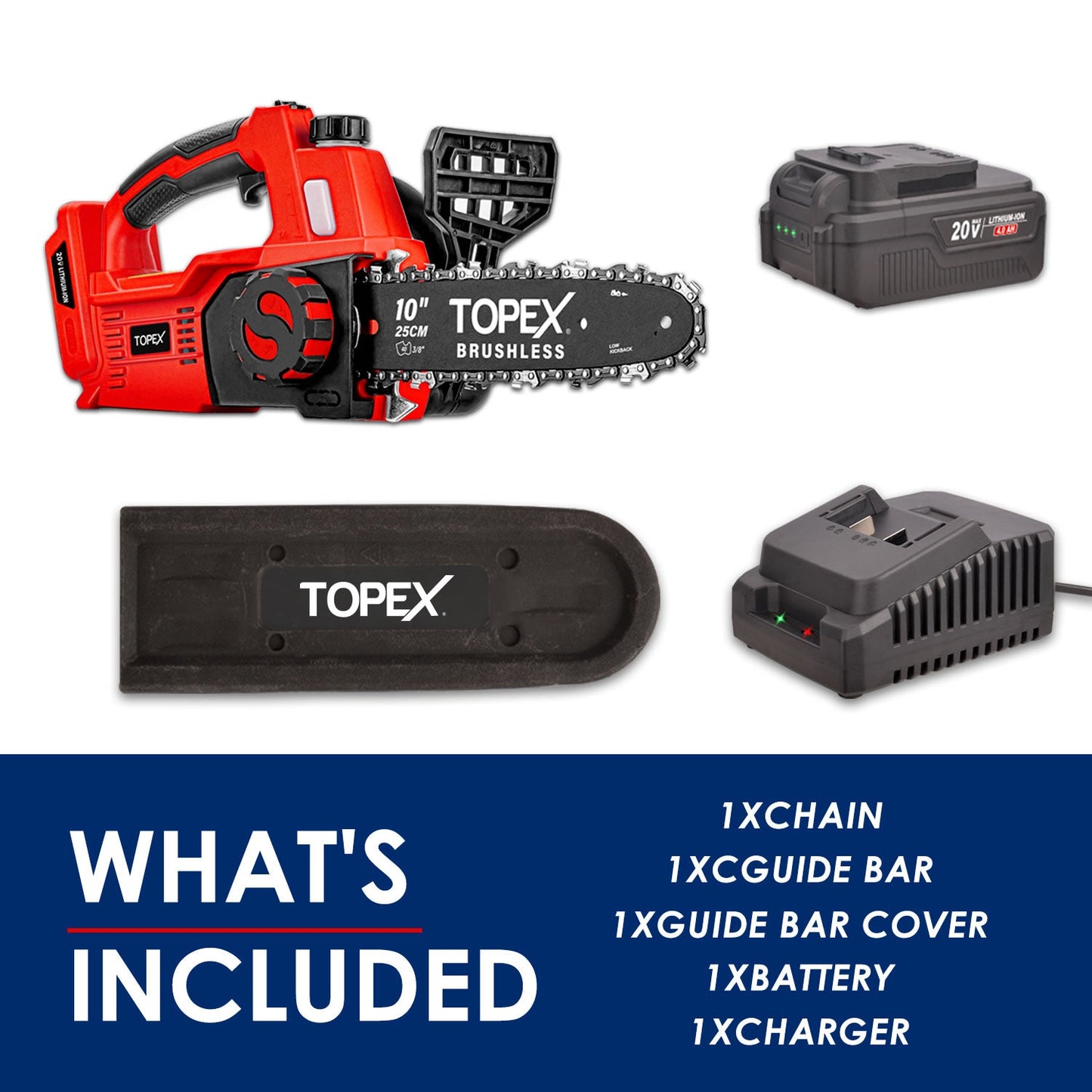 20V Cordless Chainsaw