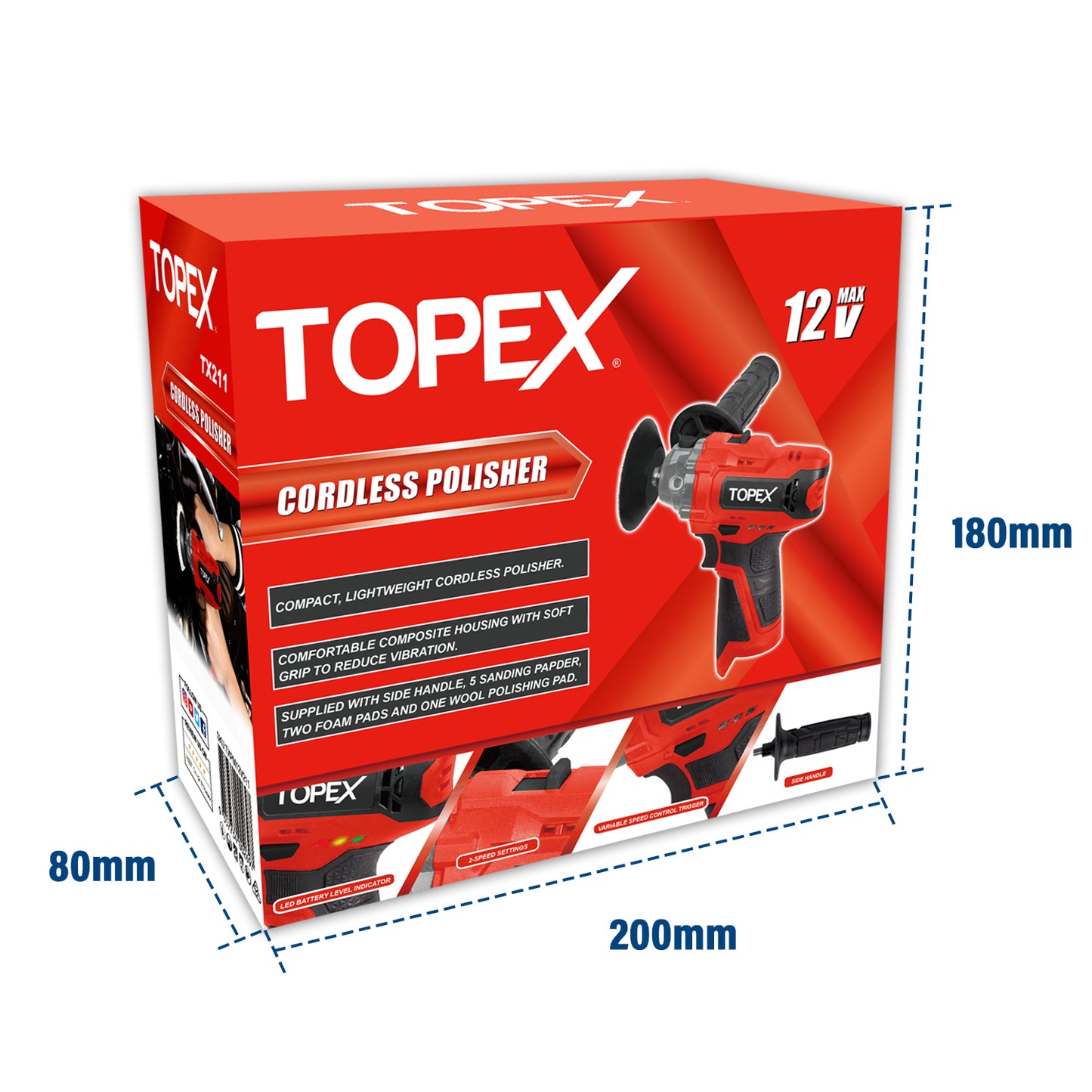 12V Cordless Polisher