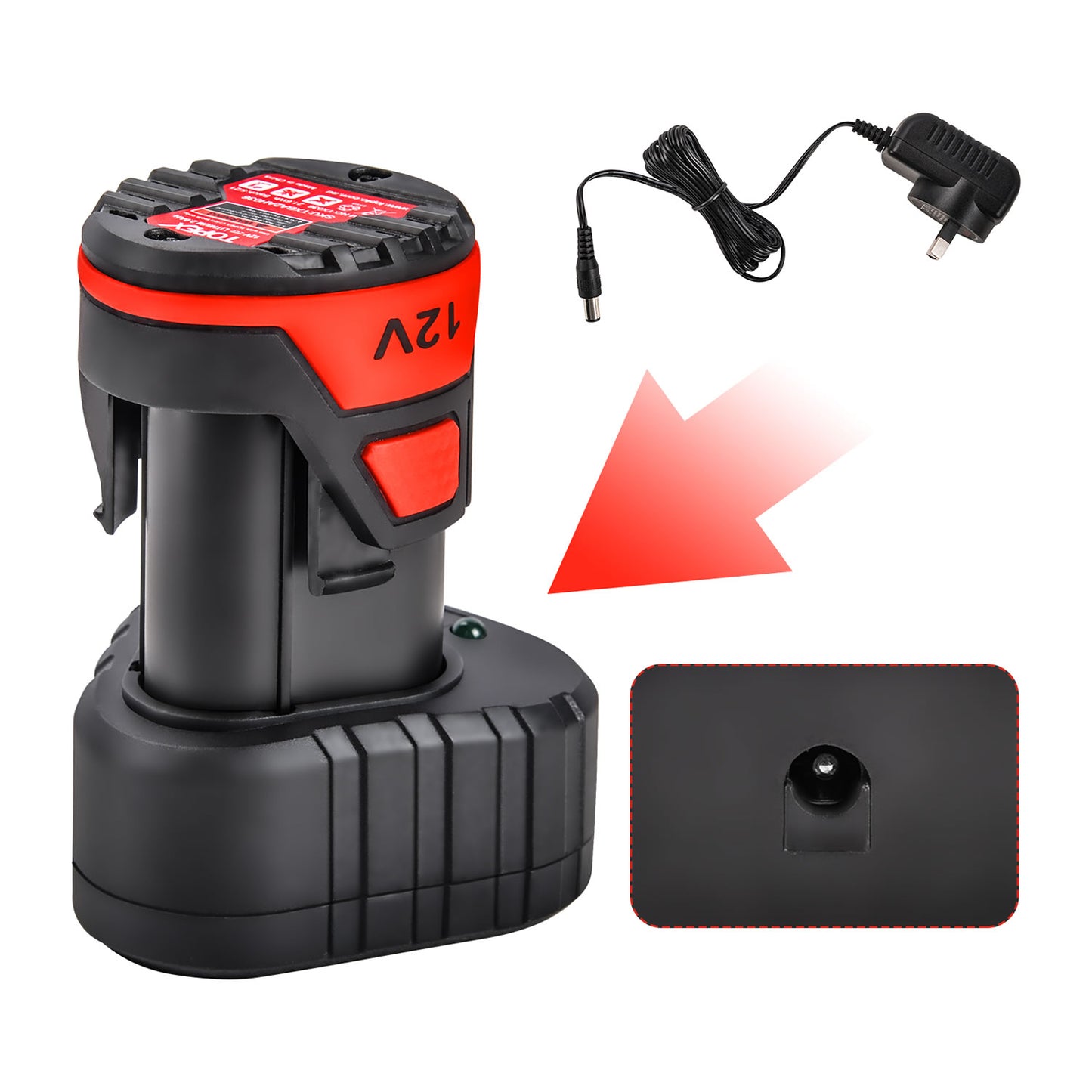 12V Cordless Angle Grinder