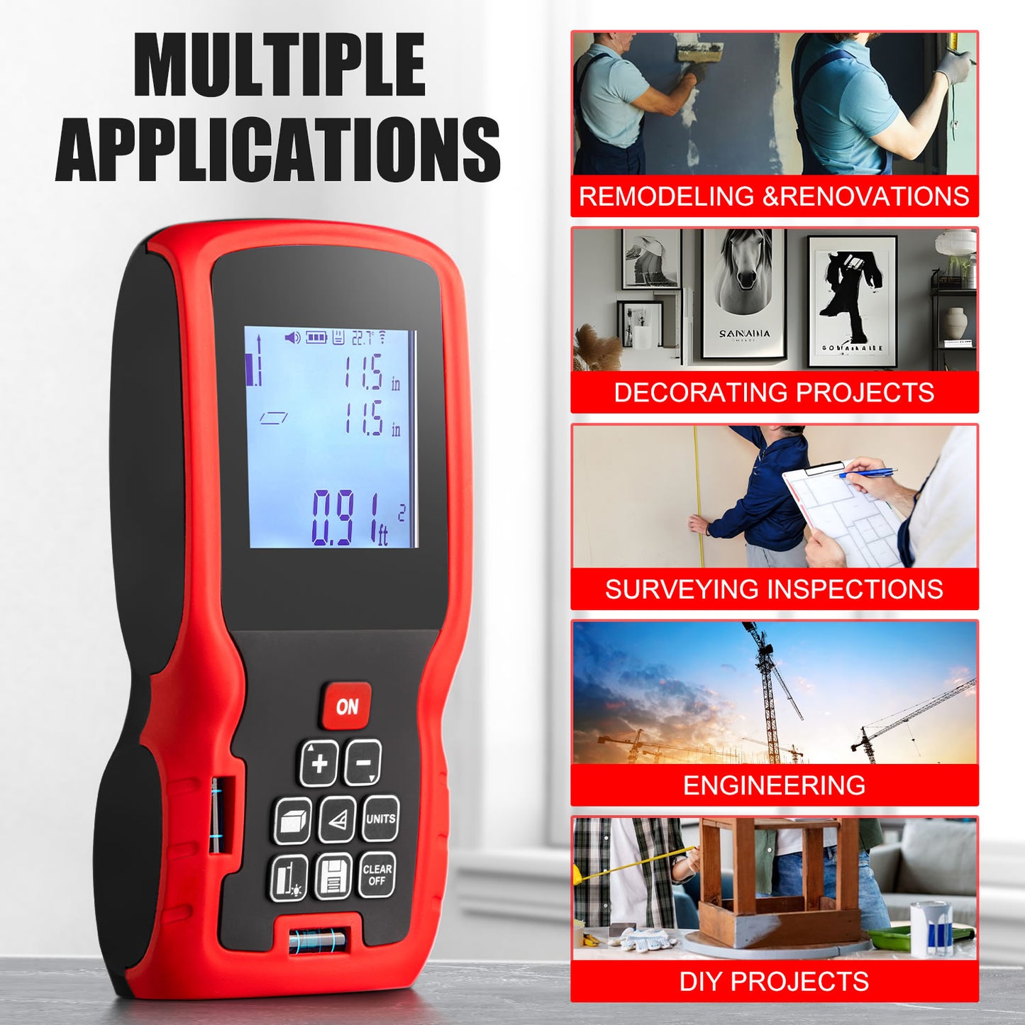 60M Laser Measurer