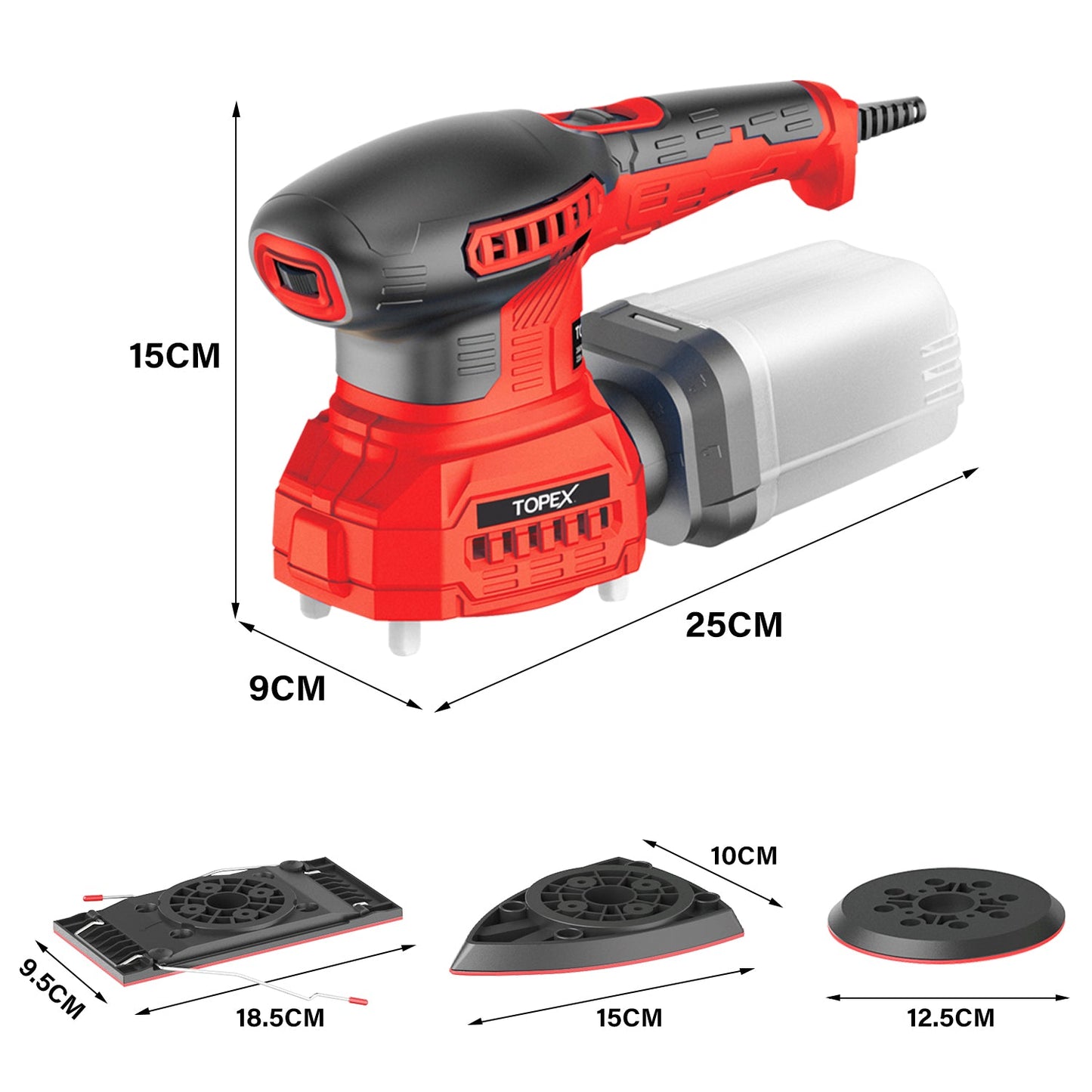 3 in 1 Multi Function Electric Sander