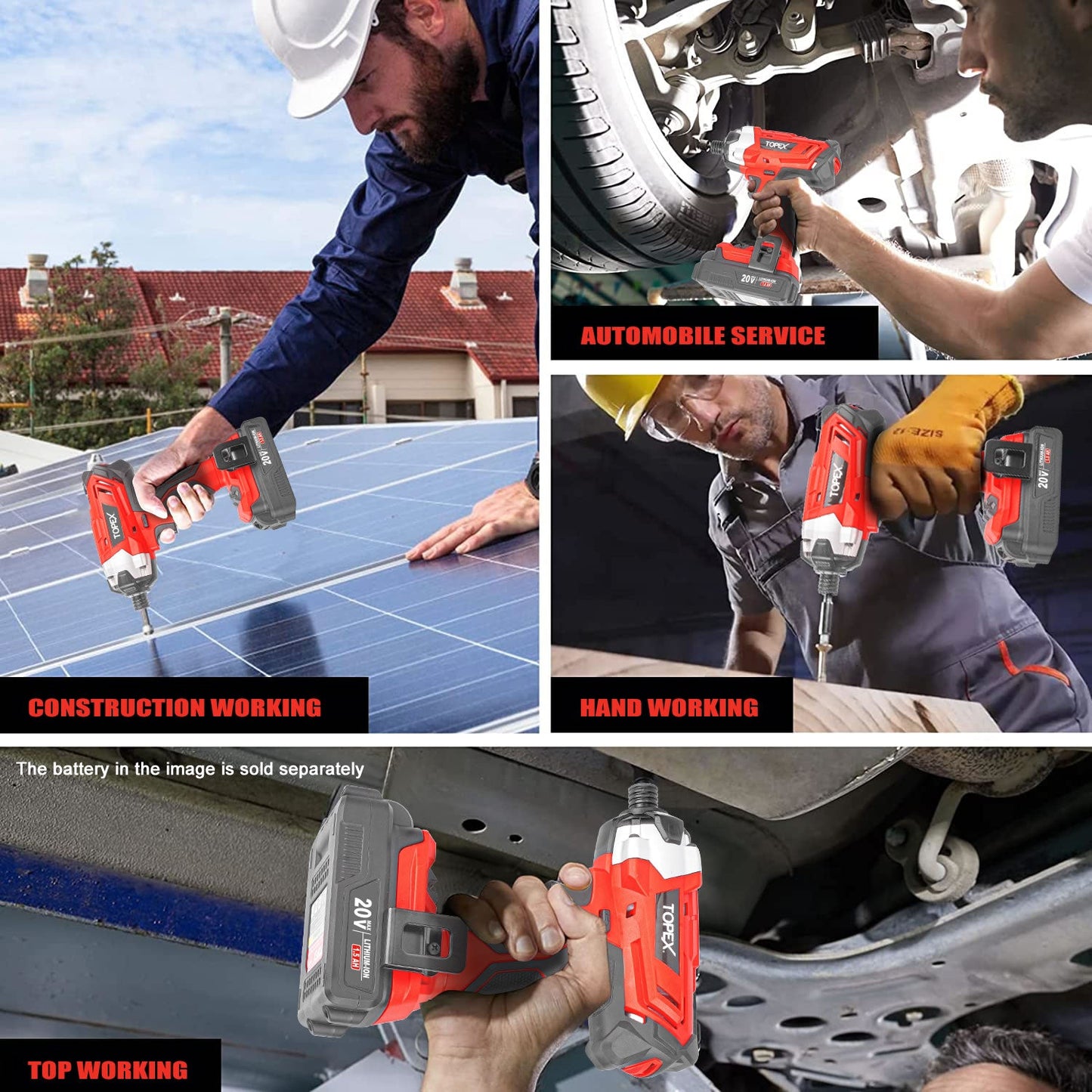 20V Cordless Impact Driver tool only