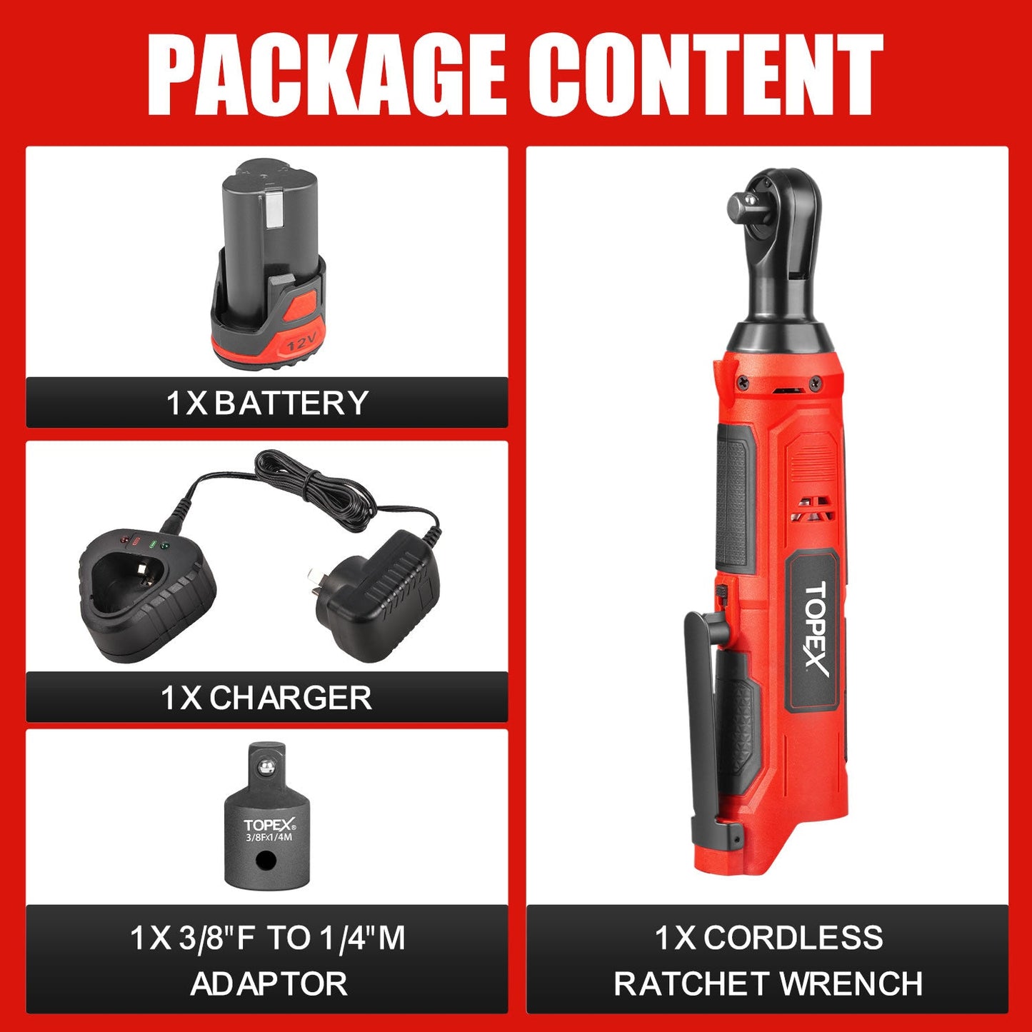12V Ratchet Wrench Tool only