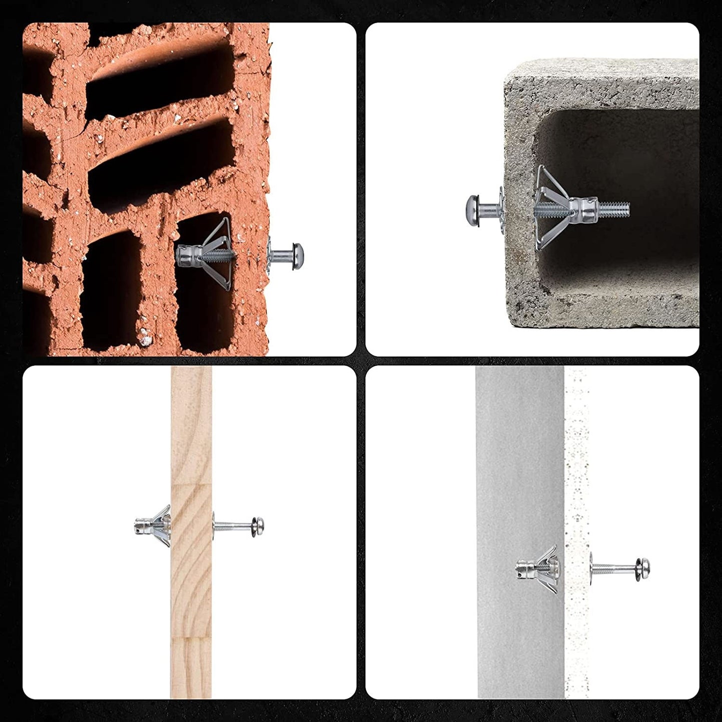 41PCs Hollow Wall Anchor Kit
