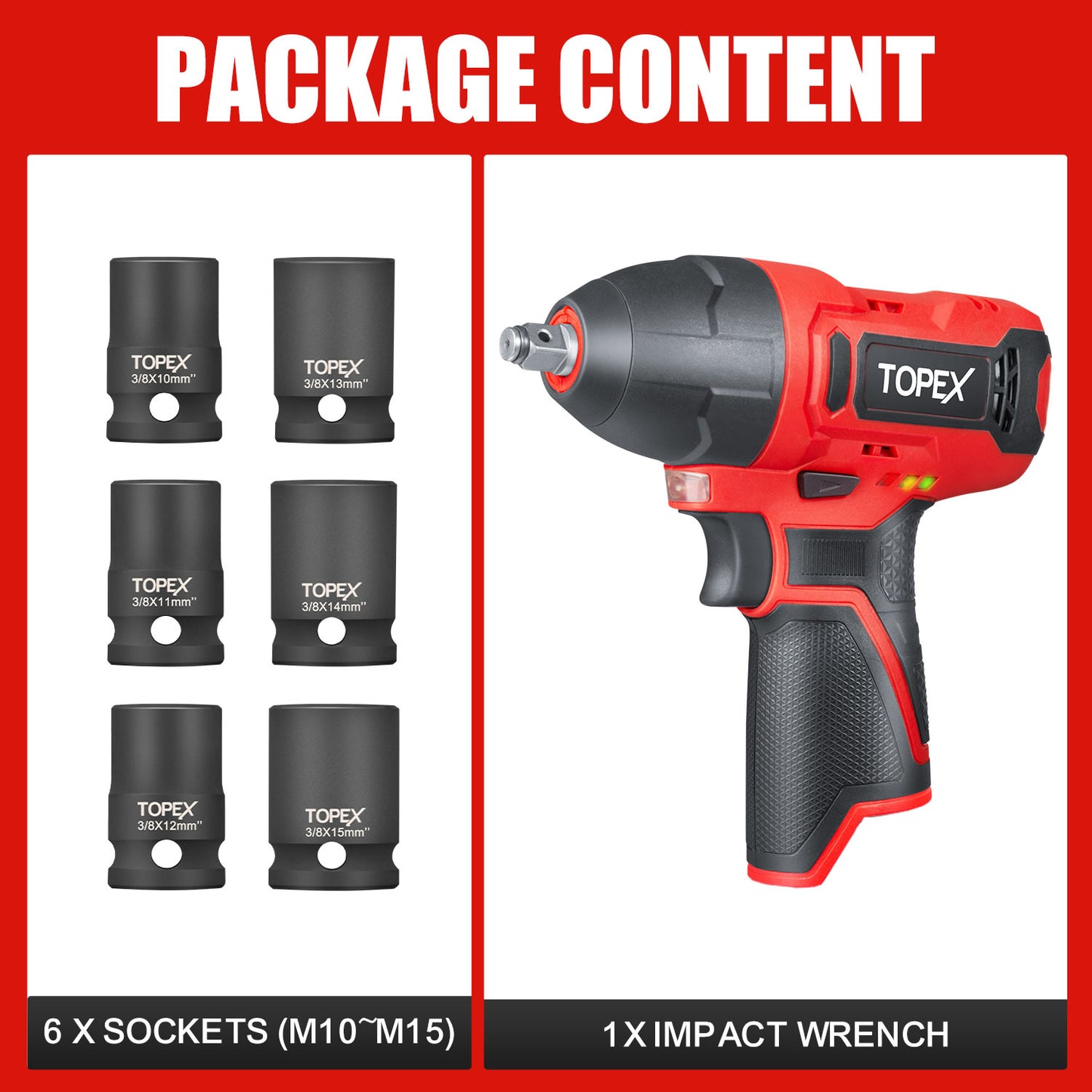 12V Impact Wrench