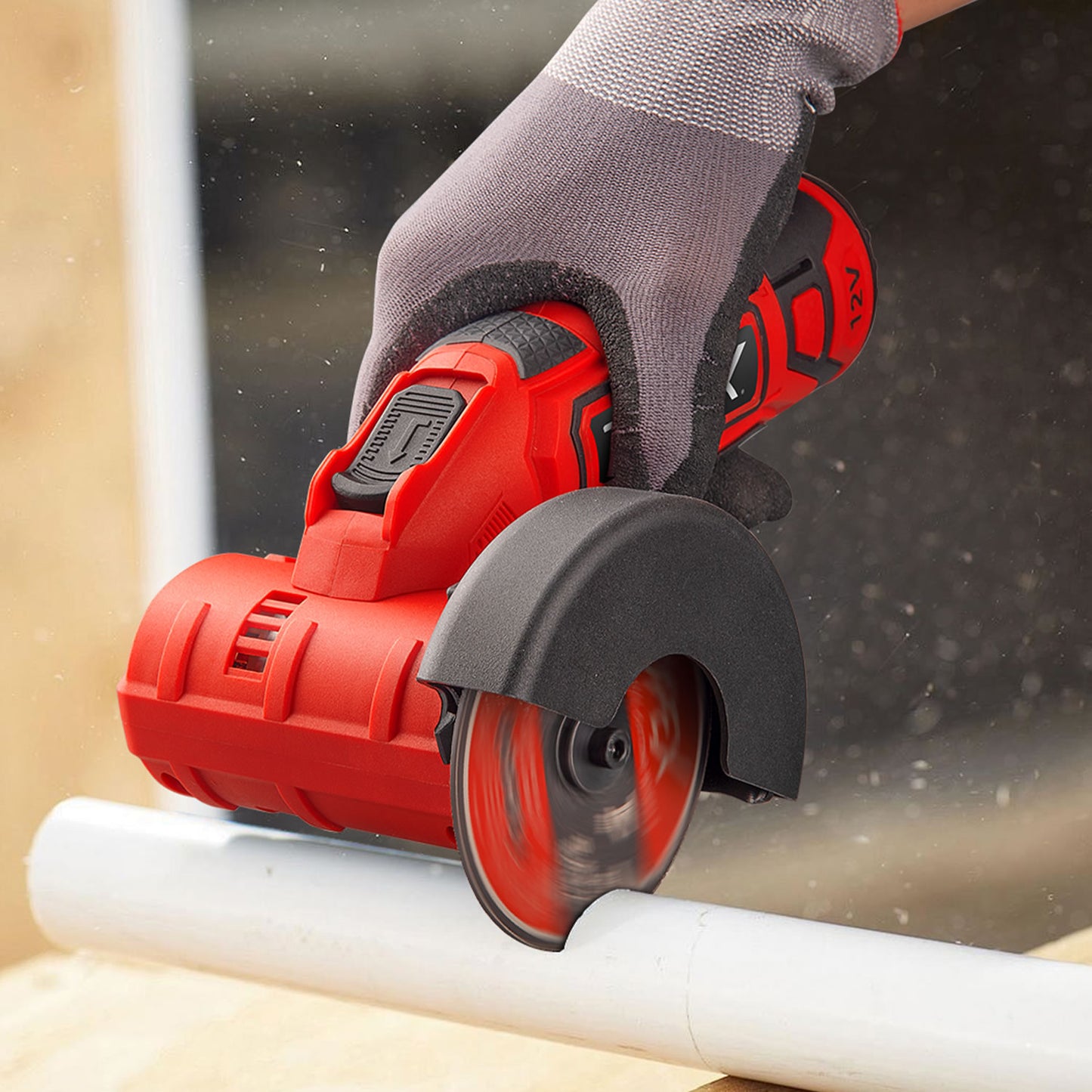 12V Cordless Angle Grinder