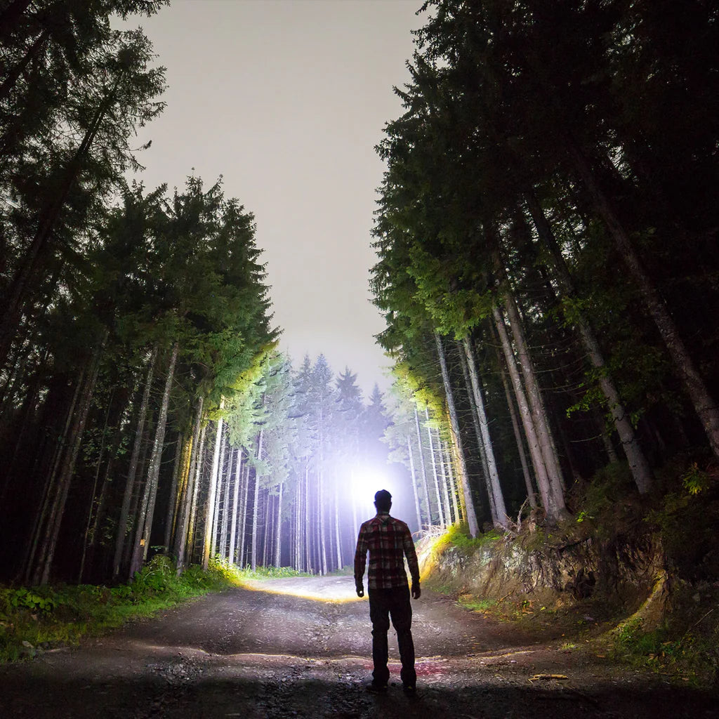 TOPEX Headlamp Rechargeable Head Torch, 1000 Lumens Waterproof LED Headlight with Red Lights, 11 Light Modes, Motion Sensor Control for Camping, Hiking, Outdoor