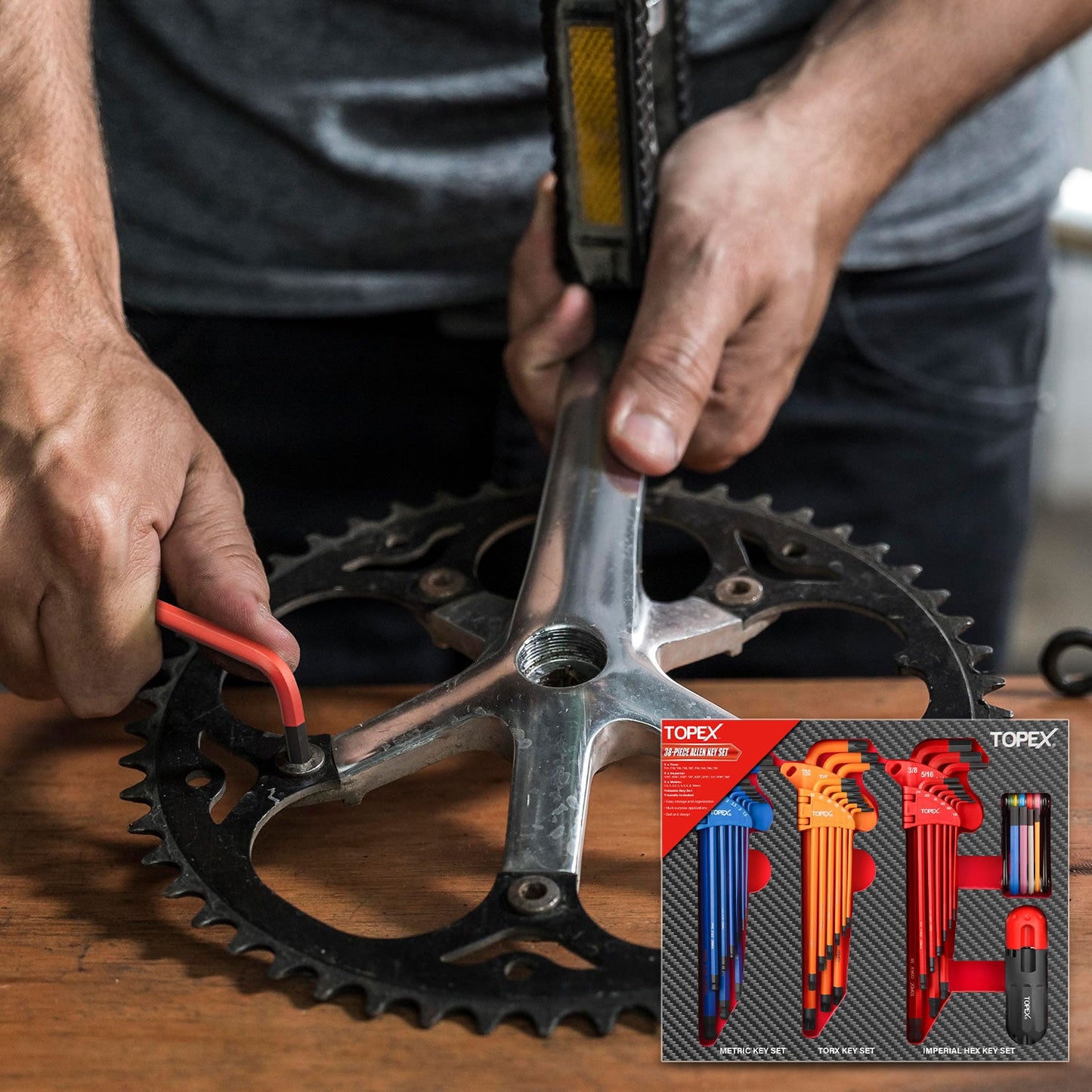 38Pcs Allen Key Set