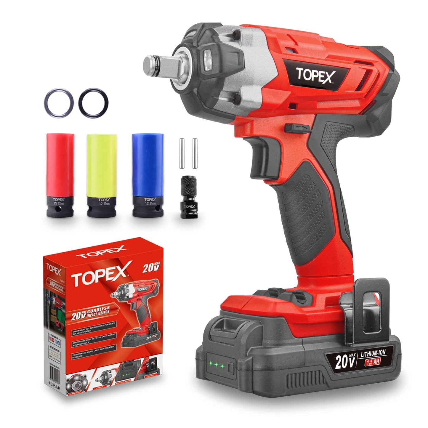 20V Cordless Impact Wrench