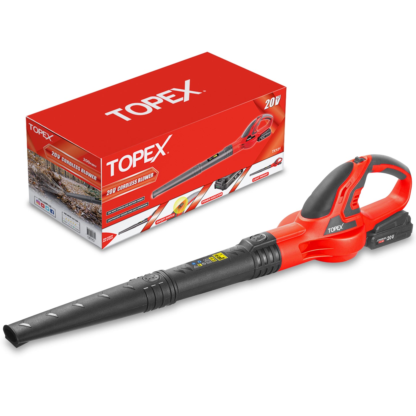20V Cordless Blower Tool Only