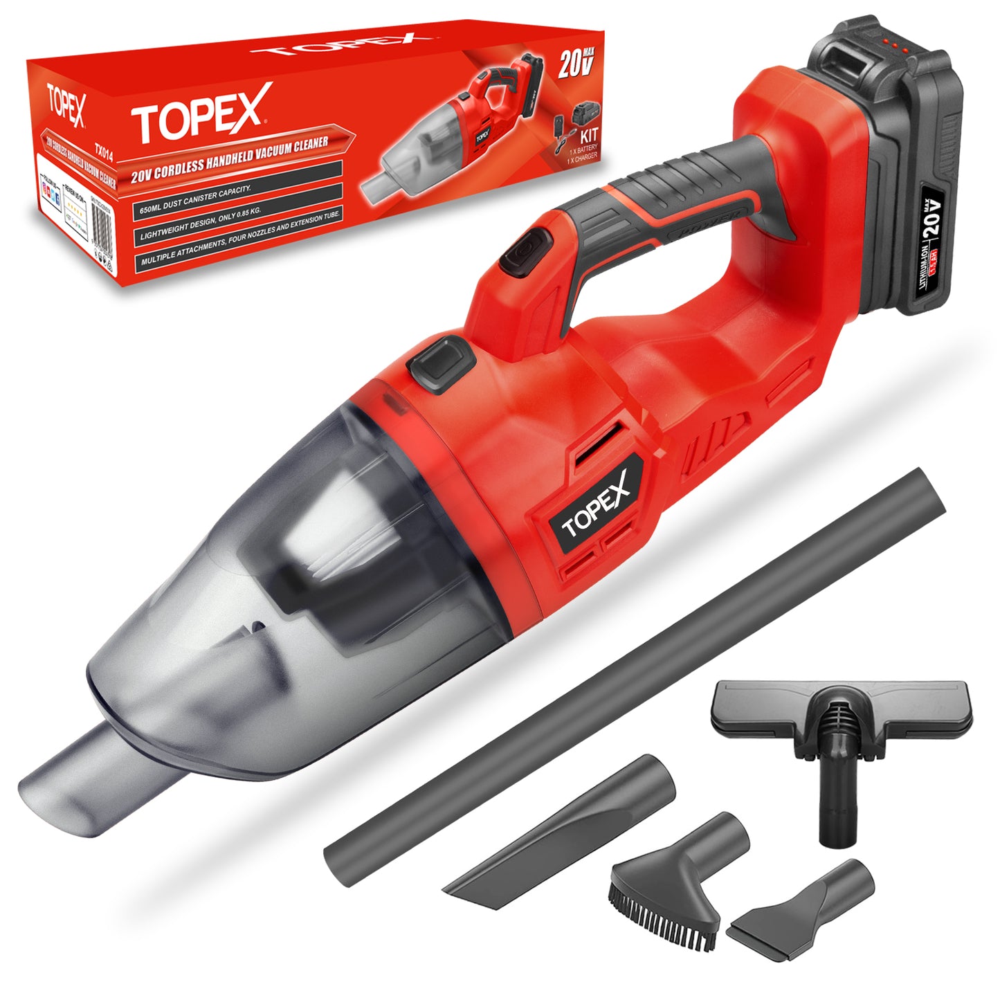 20V Cordless Handheld Vacuum Cleaner