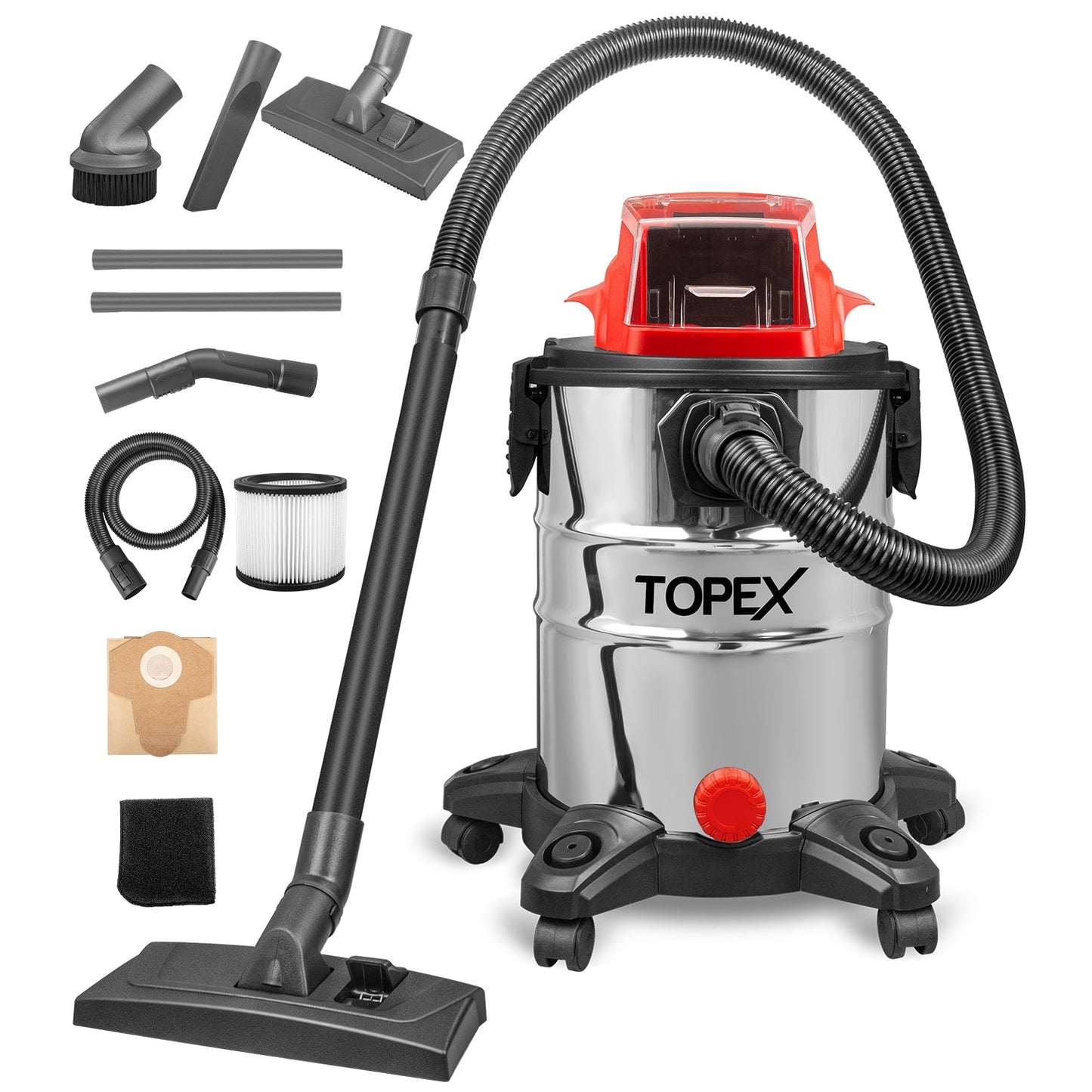 20V 25L Wet & Dry Vacuum Cleaner Tool Only