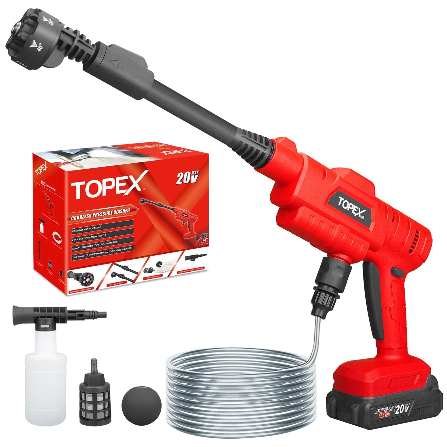 20V Pressure Washer