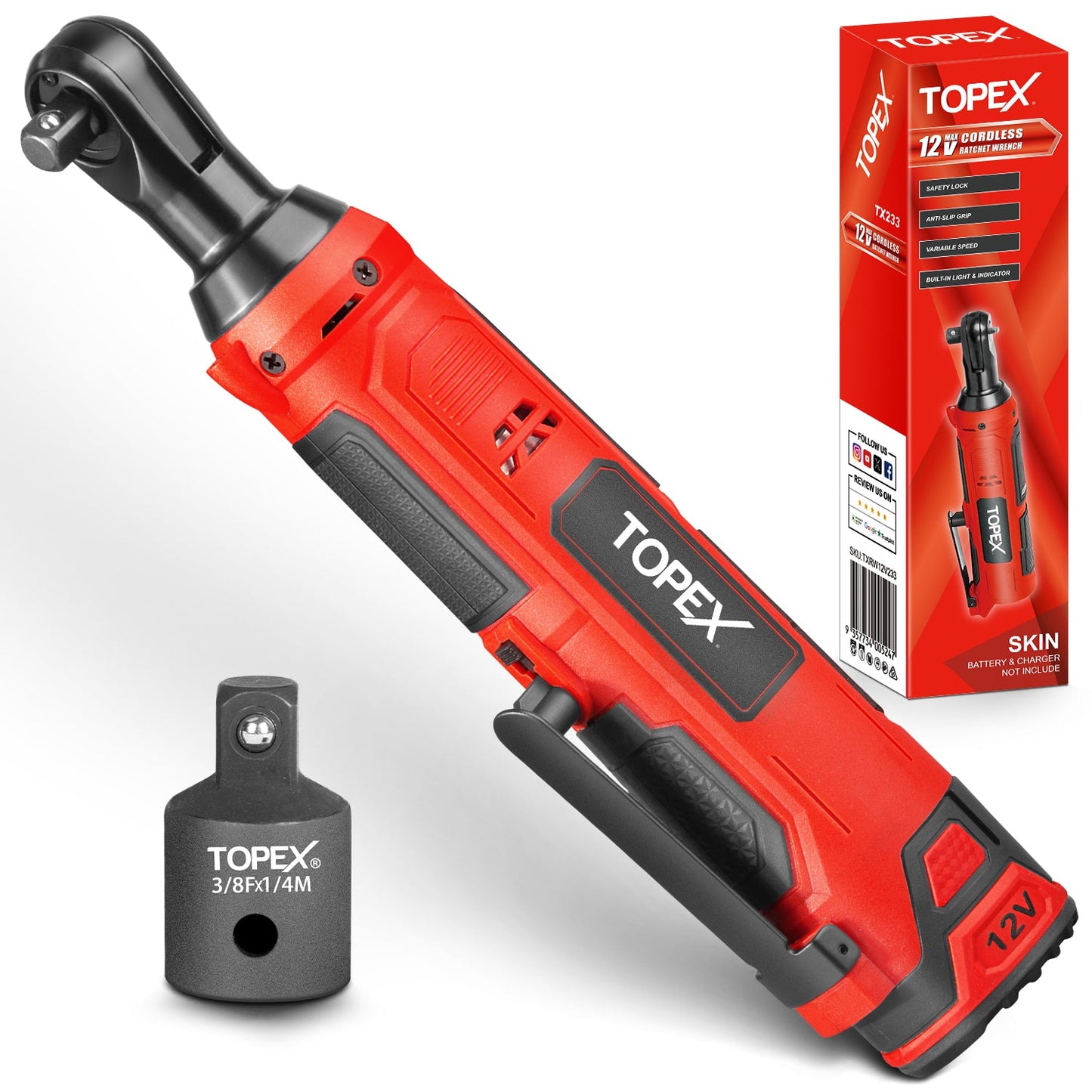 12V Ratchet Wrench Tool only