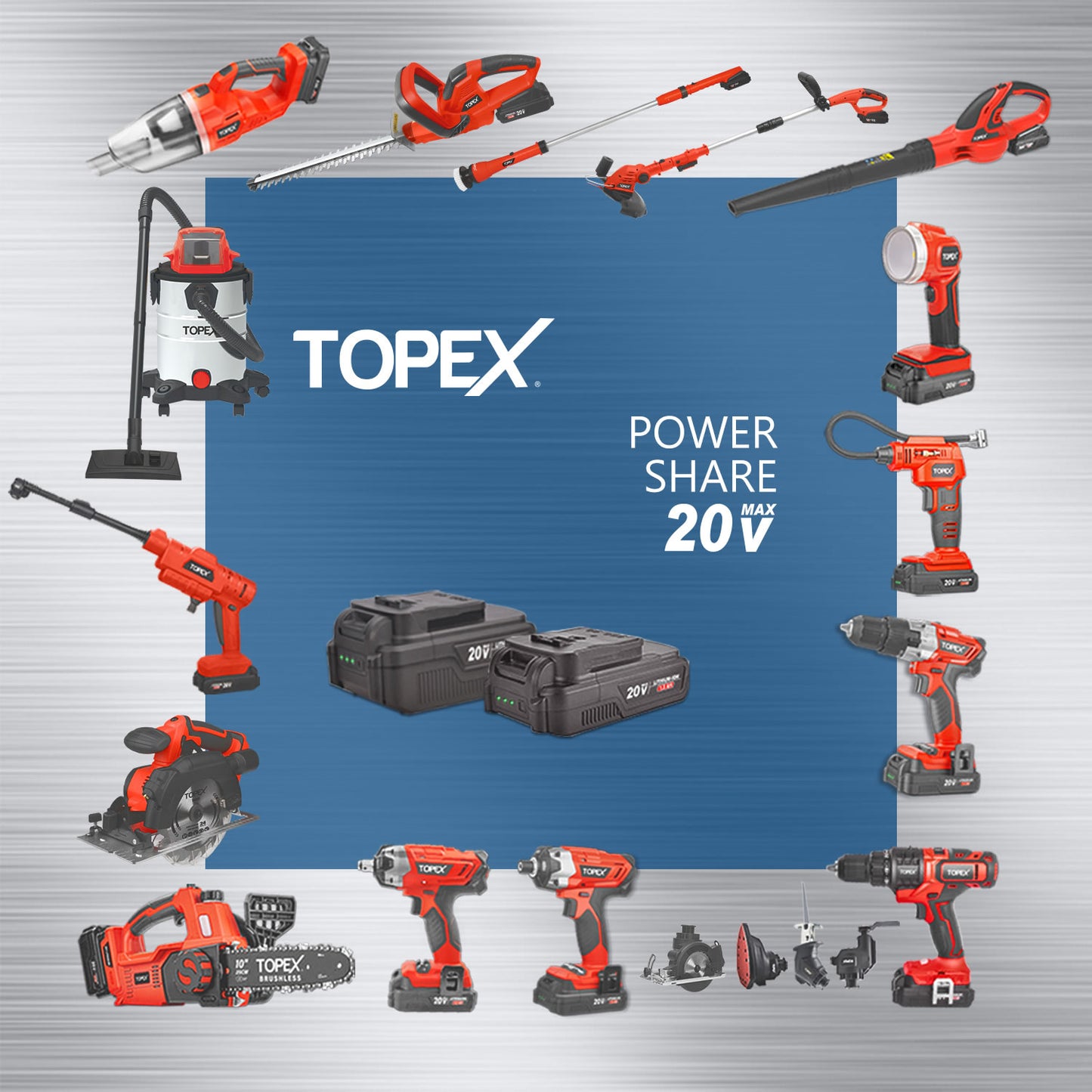 20V 25L Wet & Dry Vacuum Cleaner