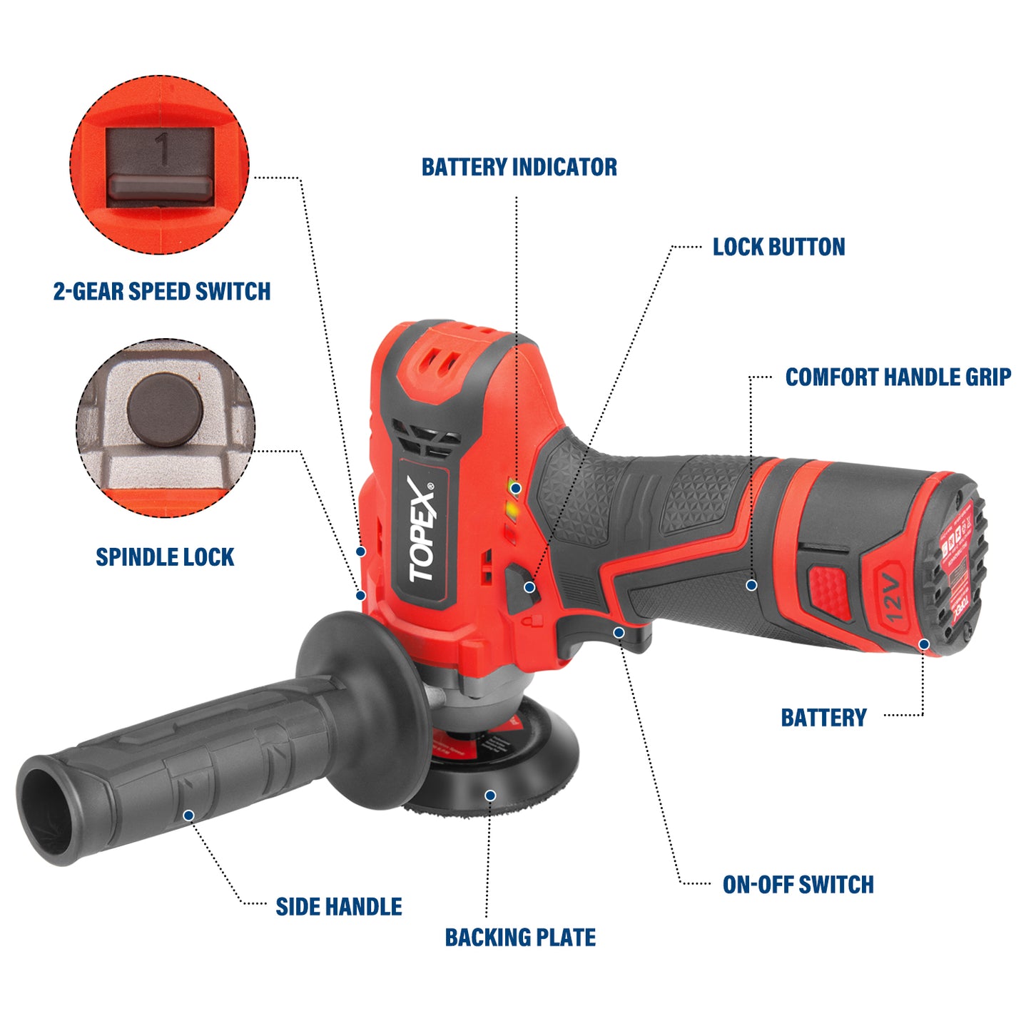 12V Cordless Polisher