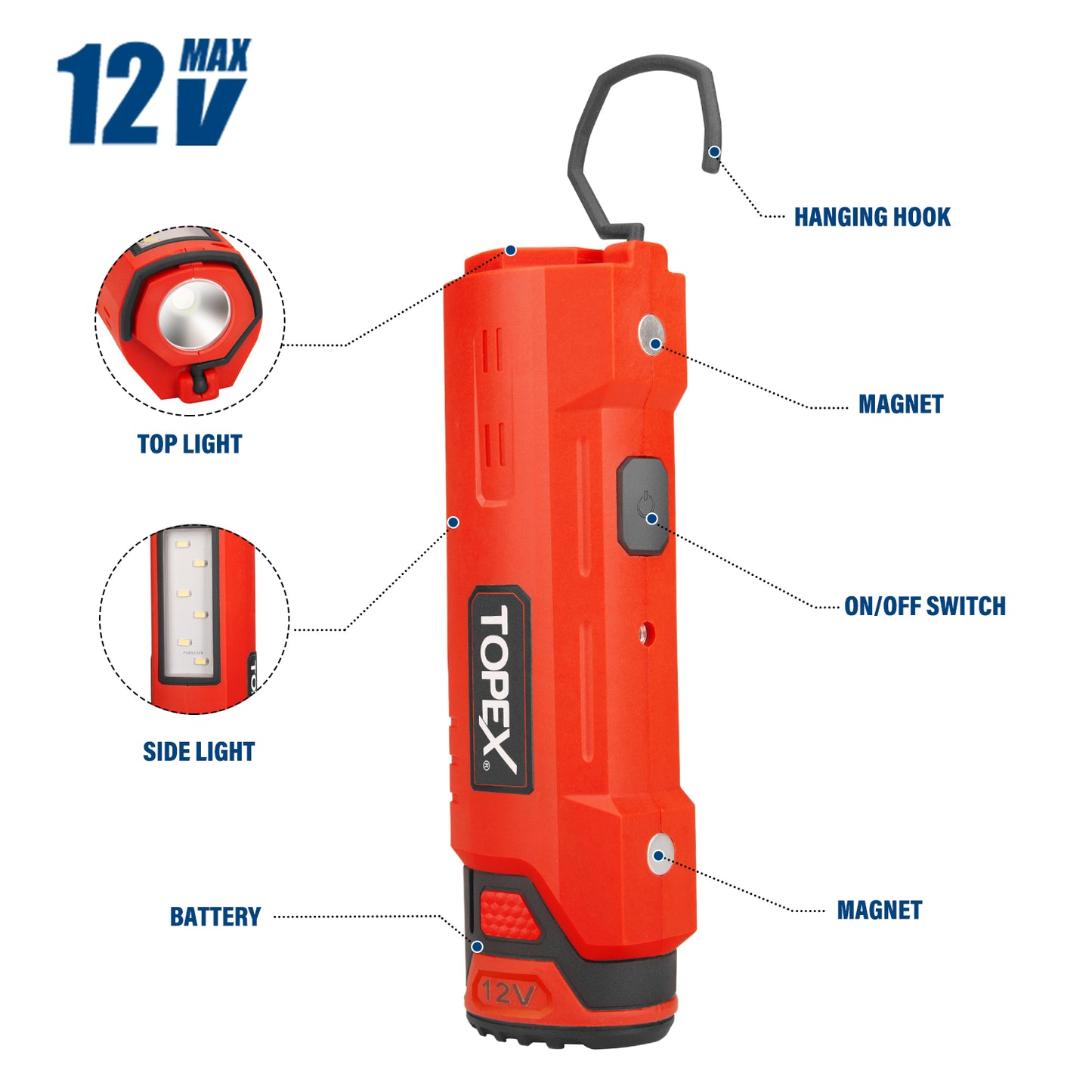 12V Cordless LED Worklight
