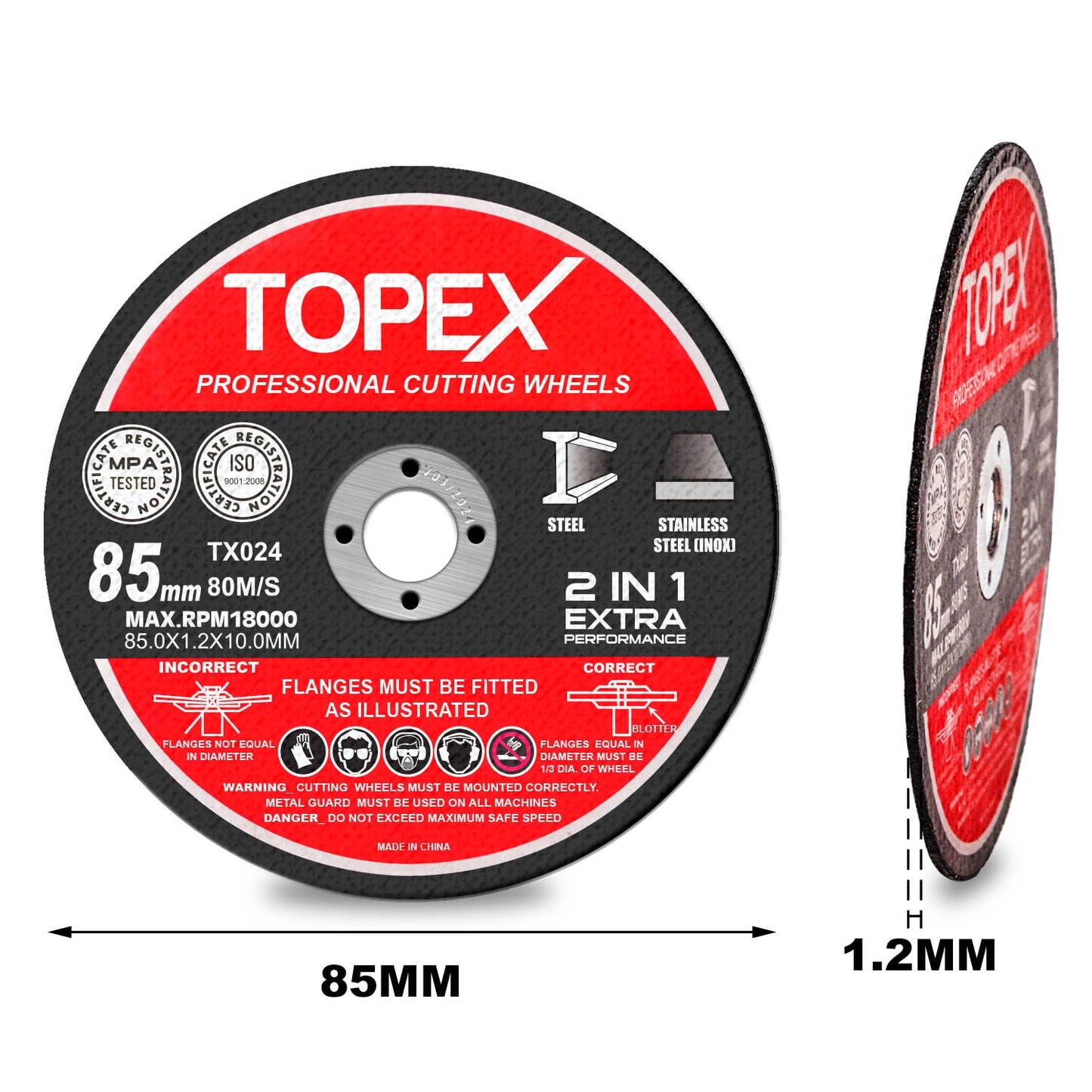 85mm Cutting Discs