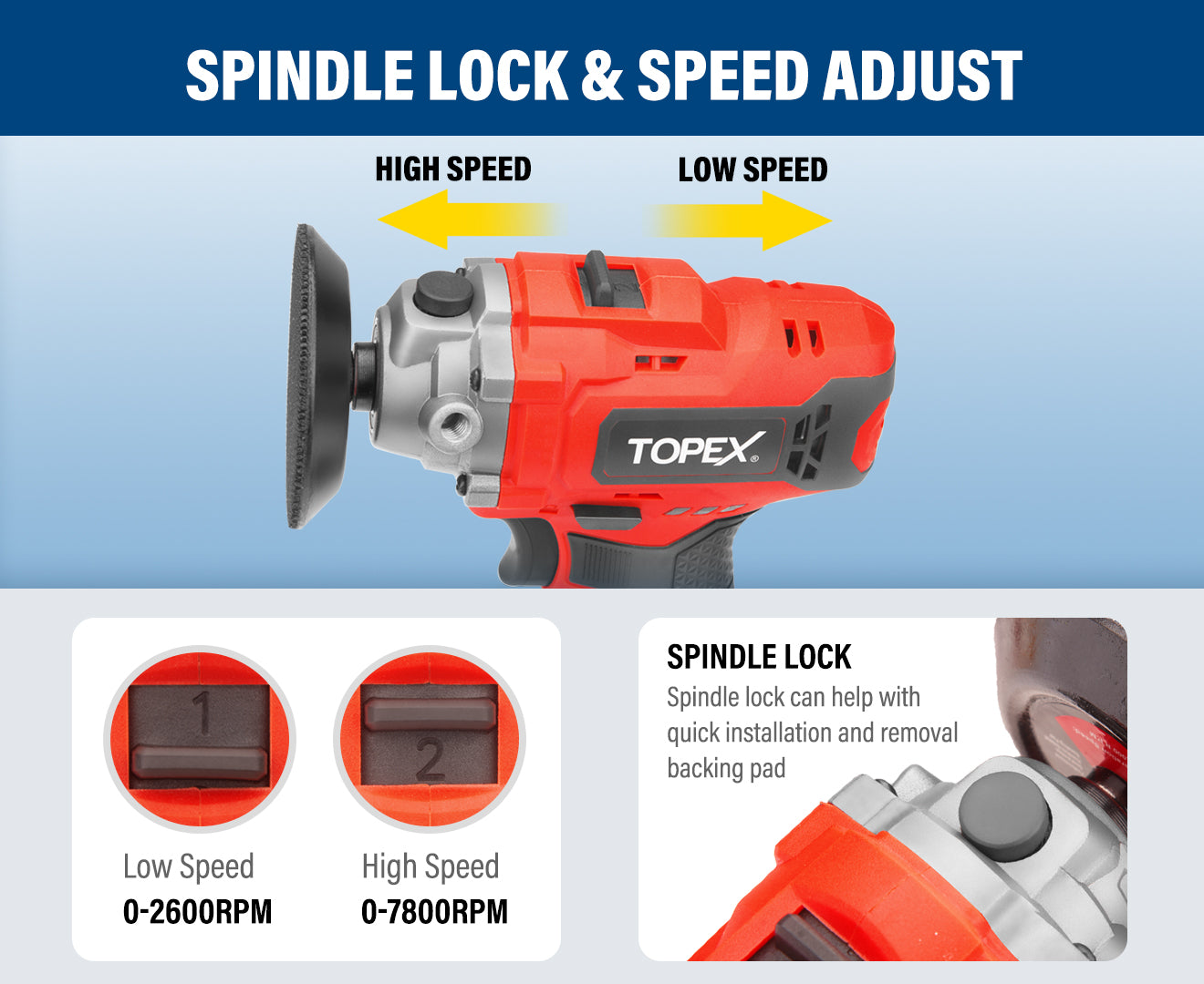 12V Cordless Polisher Tool Only