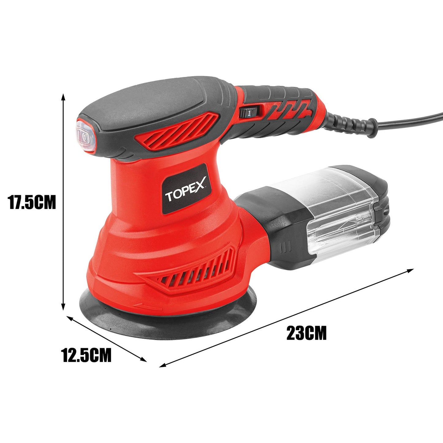 300W Random Orbital Sander