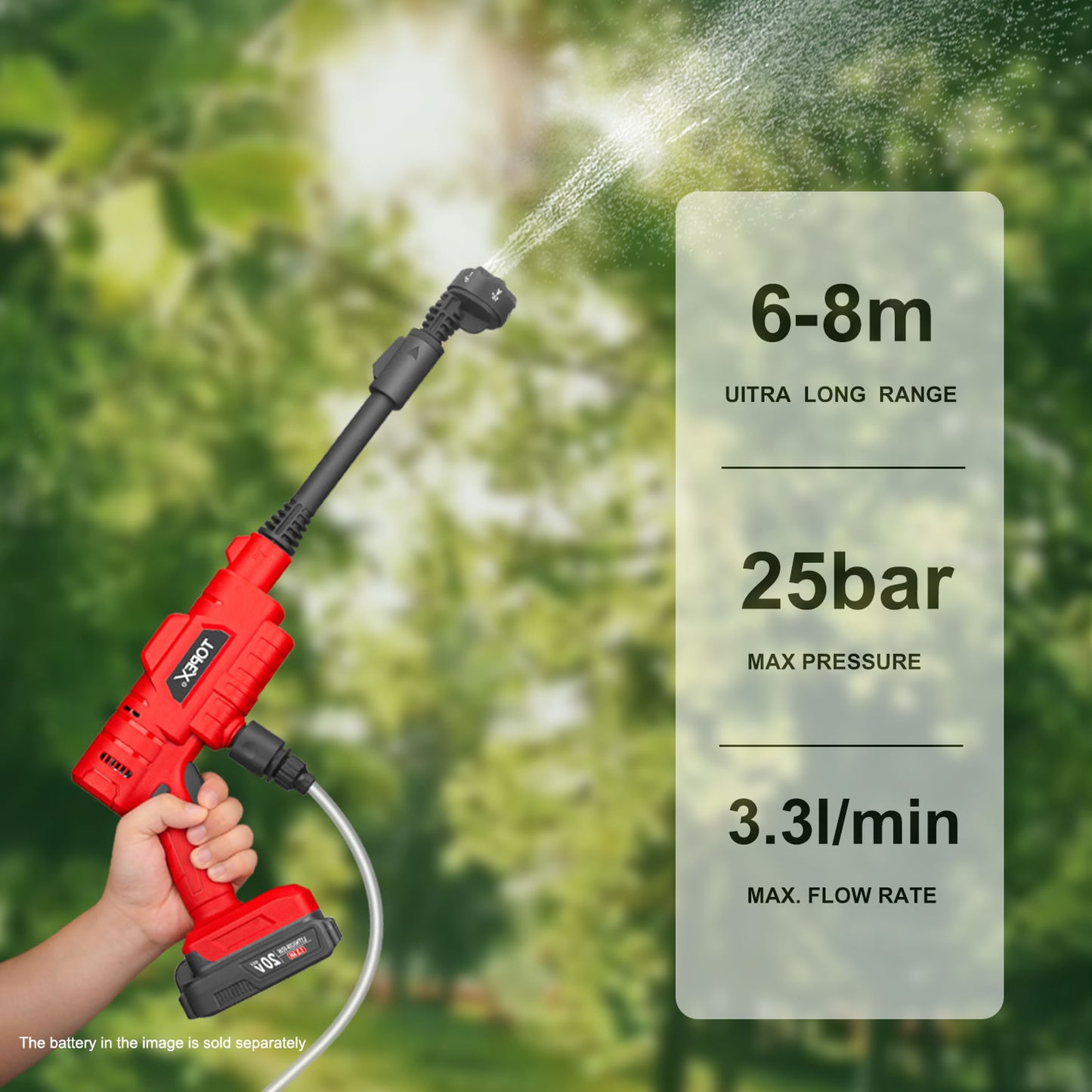 20v Pressure Washer Tool Only