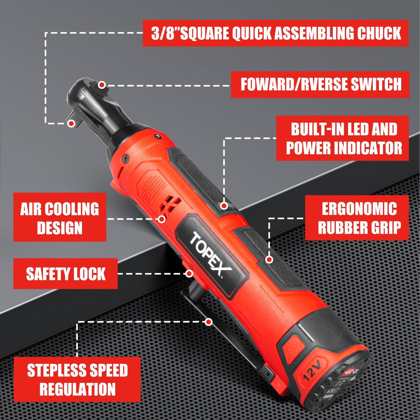 12V Ratchet Wrench Tool only
