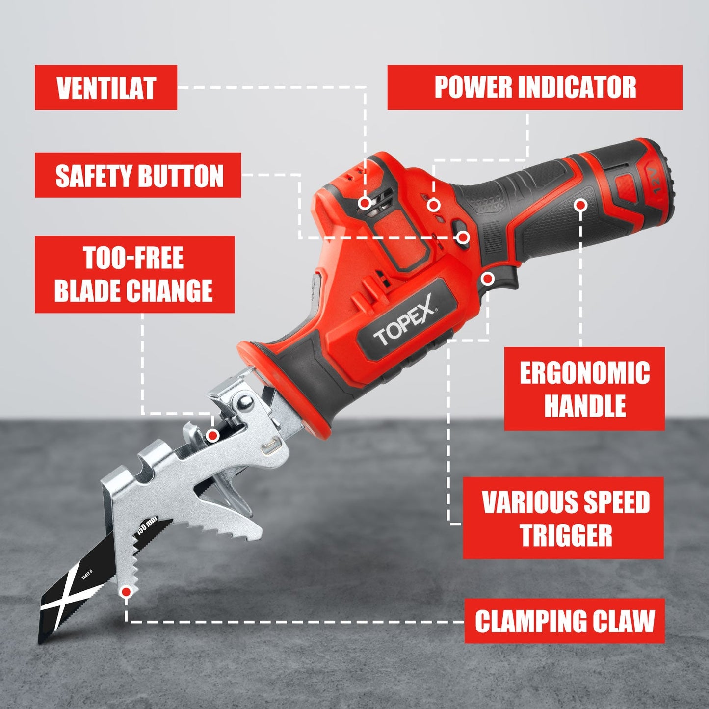 12V Rotary Tool Kit - Tool Only