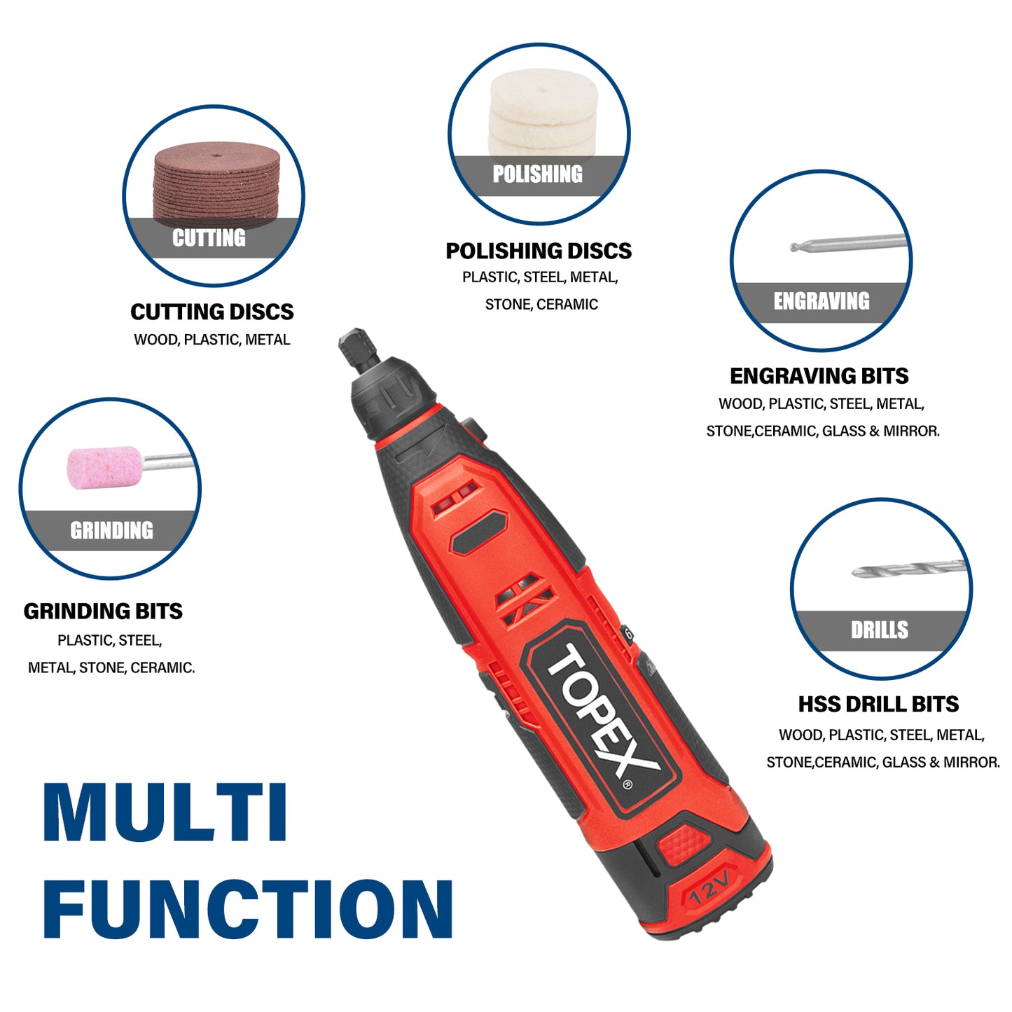 12V Rotary Tool Kit