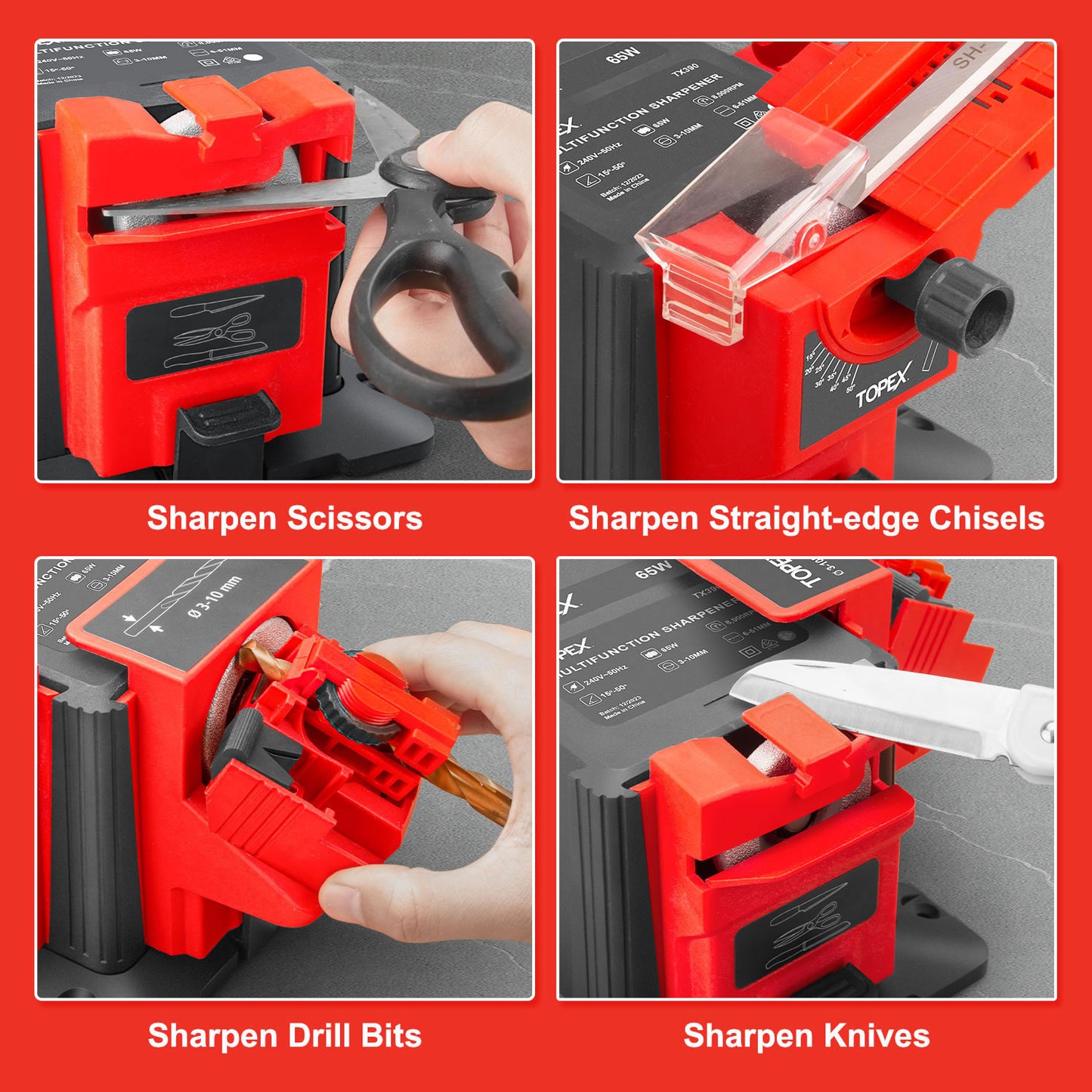 65W Electric Multifunction Sharpener