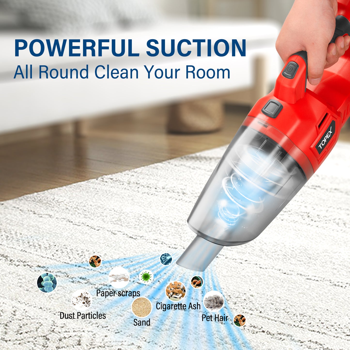 20V Cordless Handheld Vacuum Cleaner
