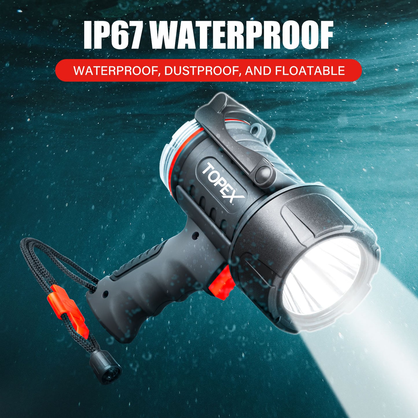 Spotlight with 1000 Lumen Cree LED, IP67