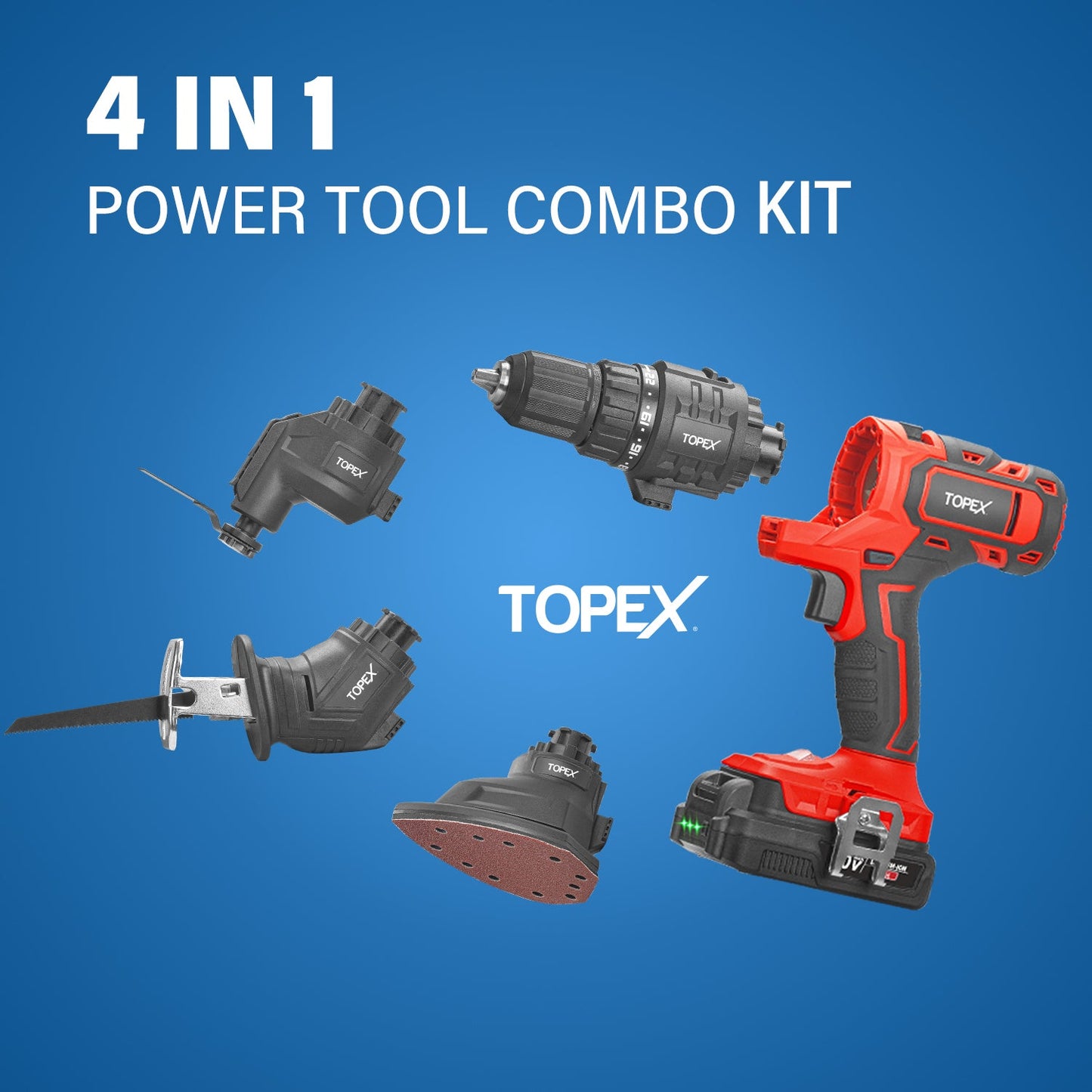 20V Cordless Combo Tool Kit
