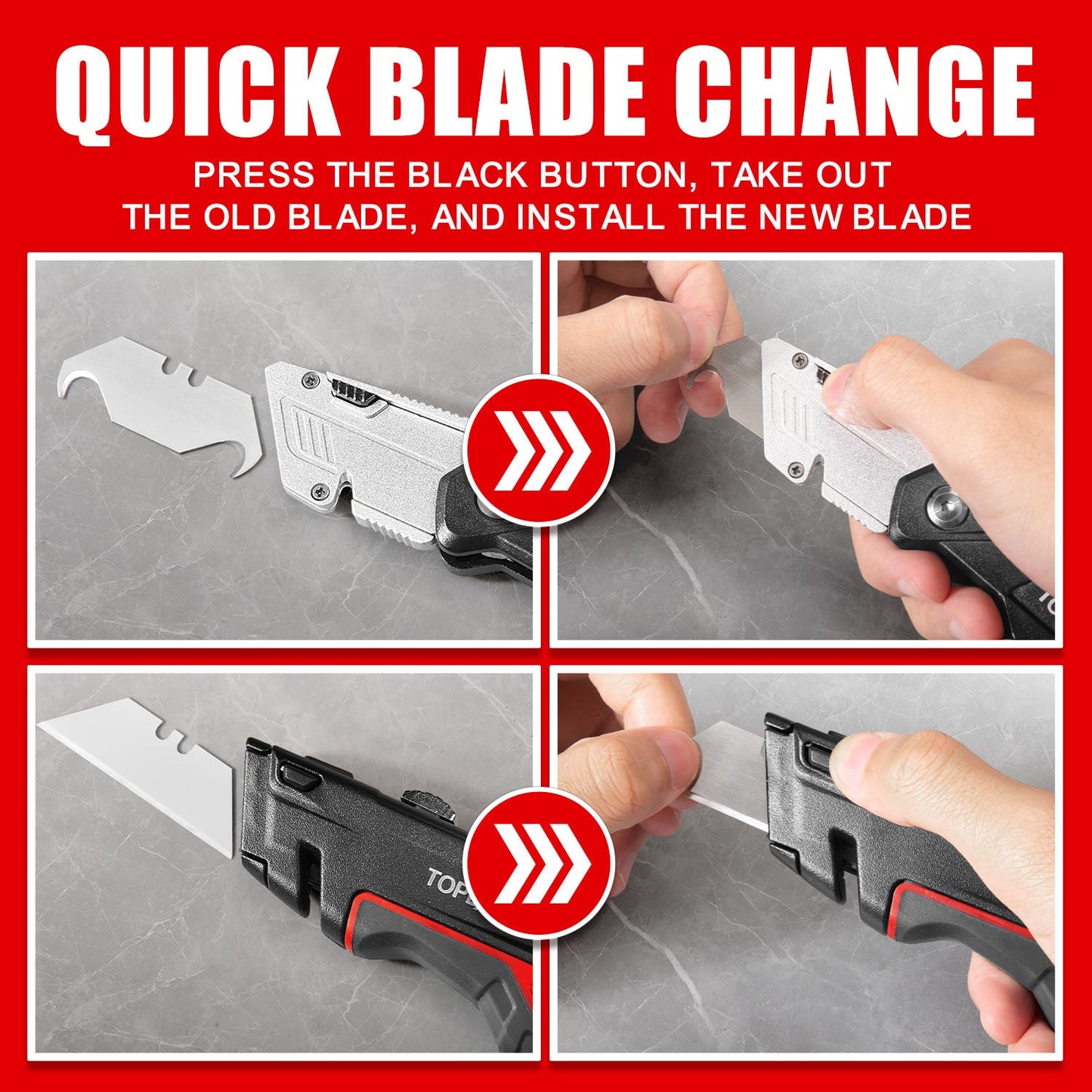 58PCs Trimming Knife