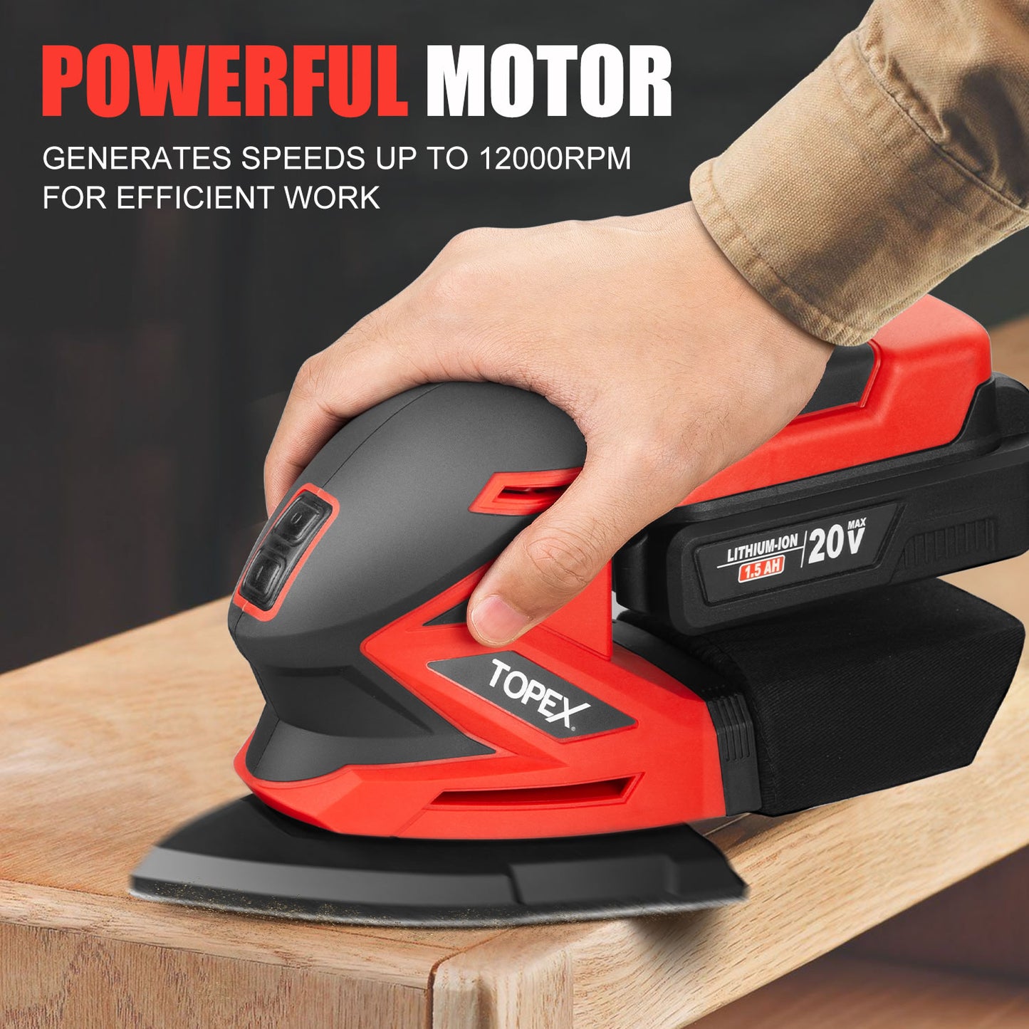 20v Cordless Detail Sander Tool only
