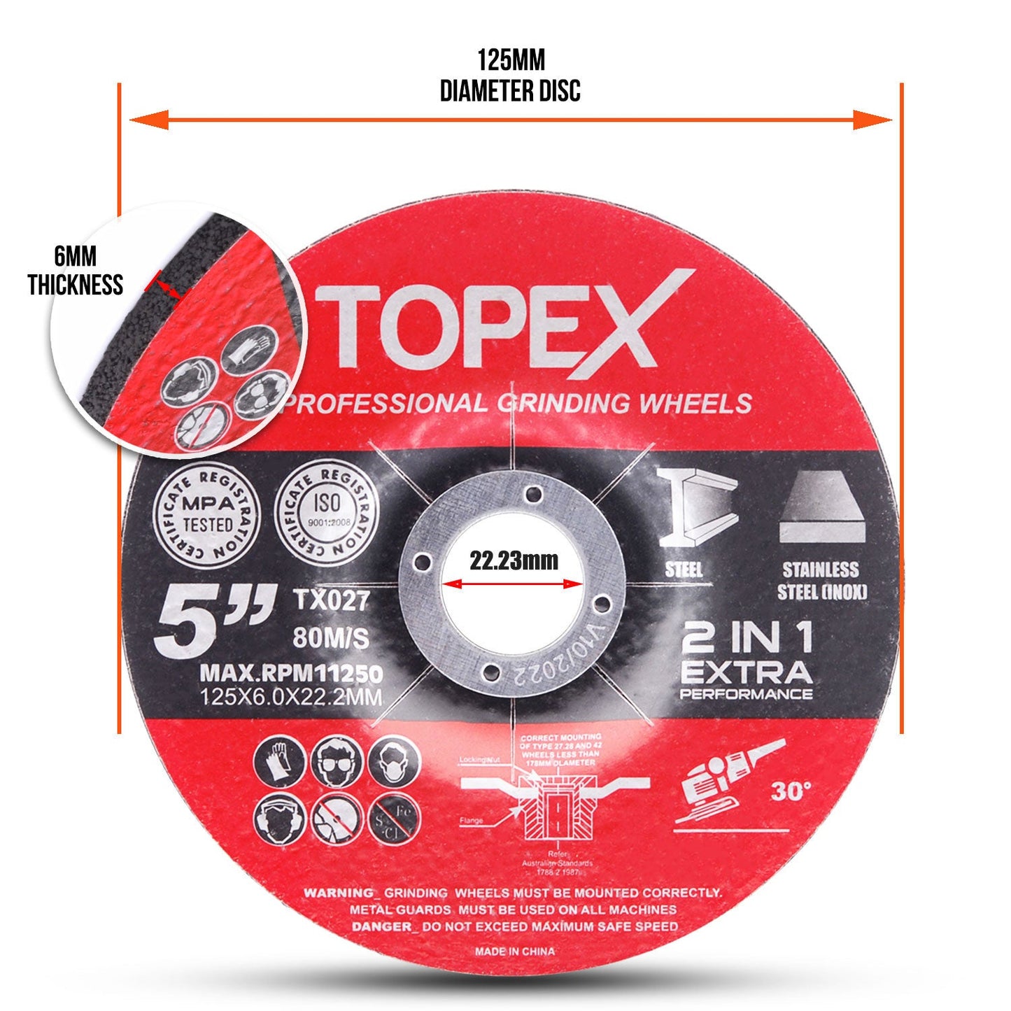 125mm Polishing disc