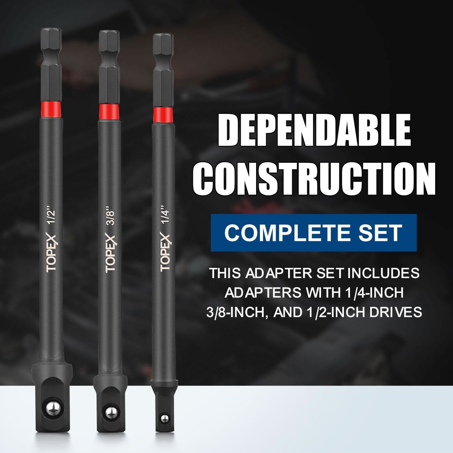 13PCs Impact Socket Adapter Set