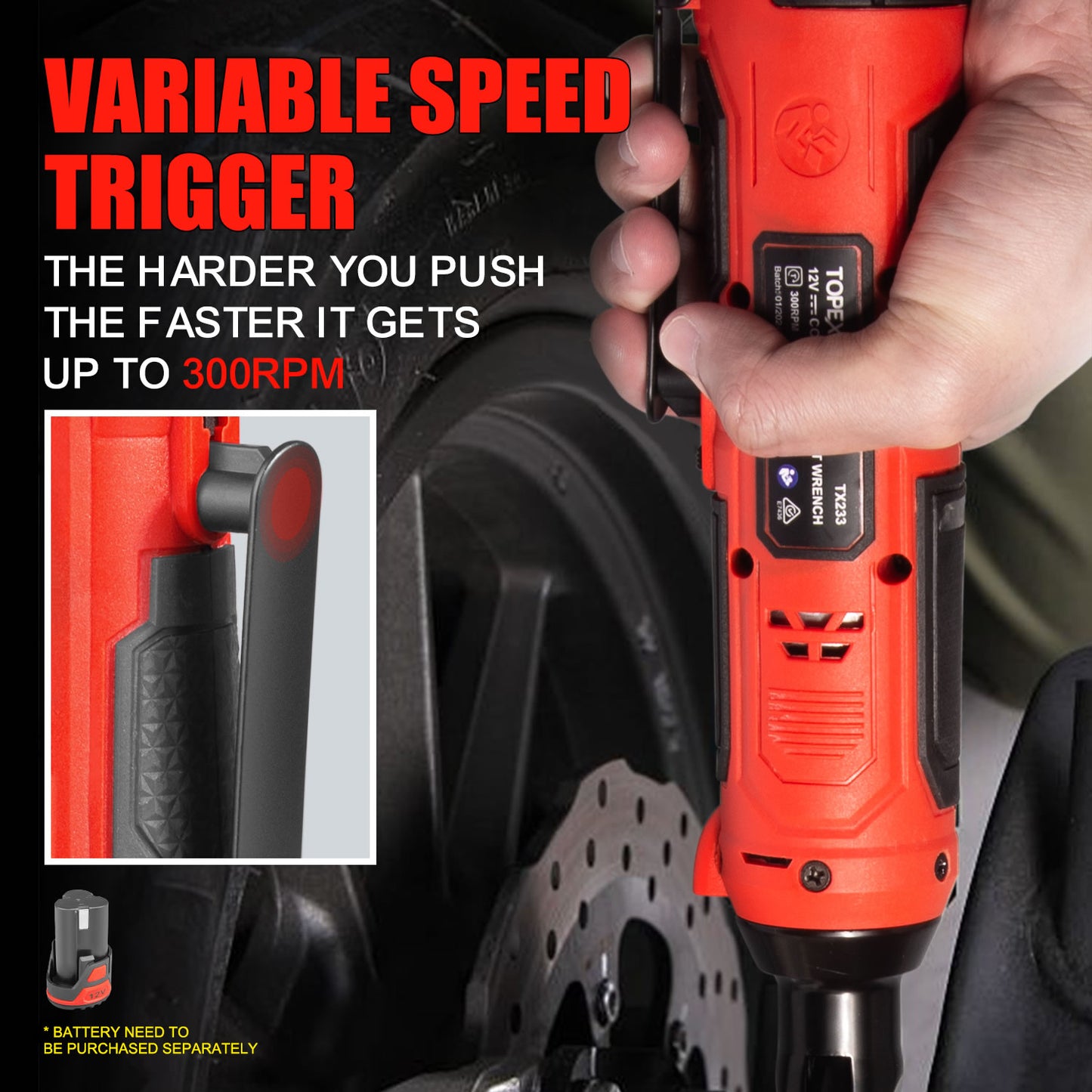 12V Ratchet Wrench