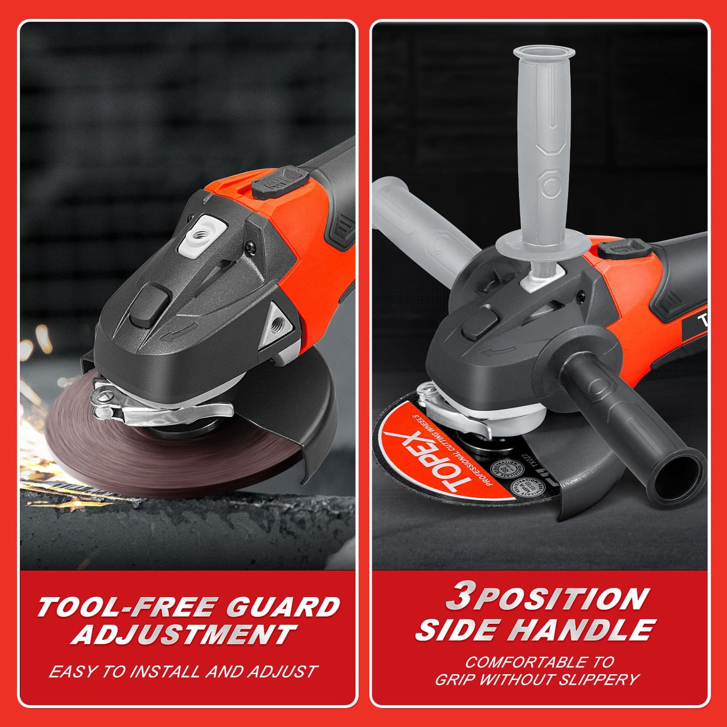 Cordless Angle Grinder Tool Only
