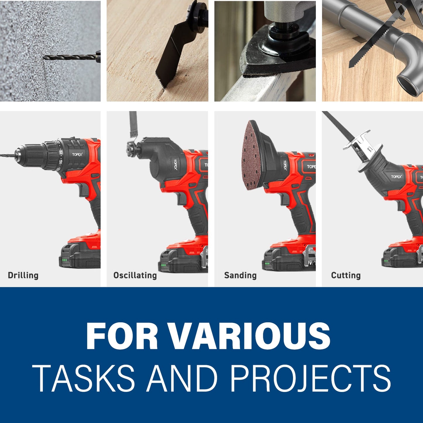 20V Cordless Combo Tool Kit