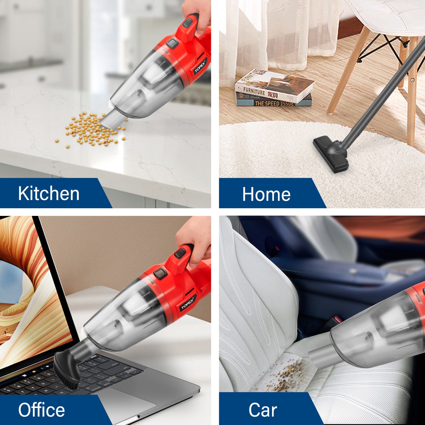 20V Cordless Handheld Vacuum Cleaner