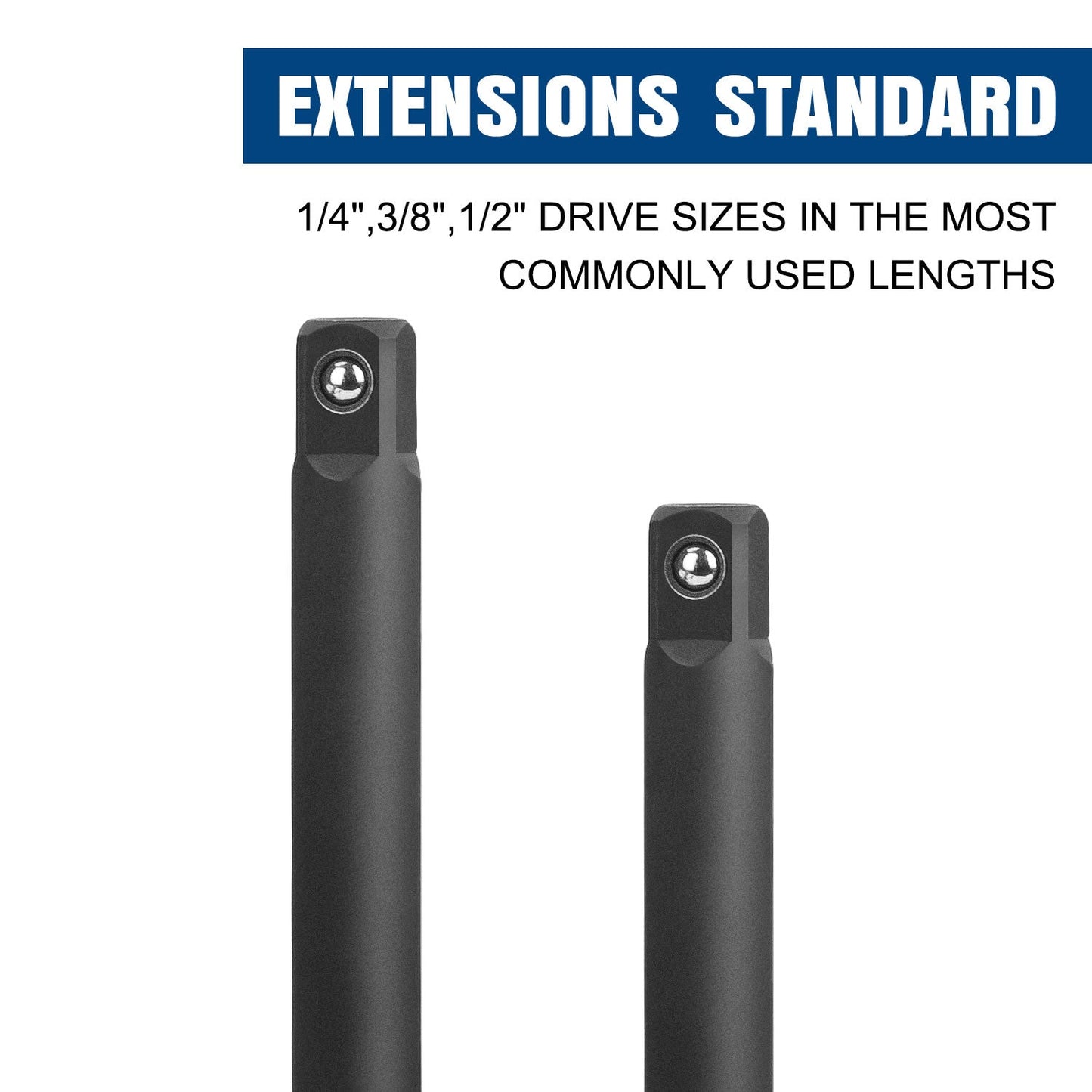 9PCs Extension Bar Set