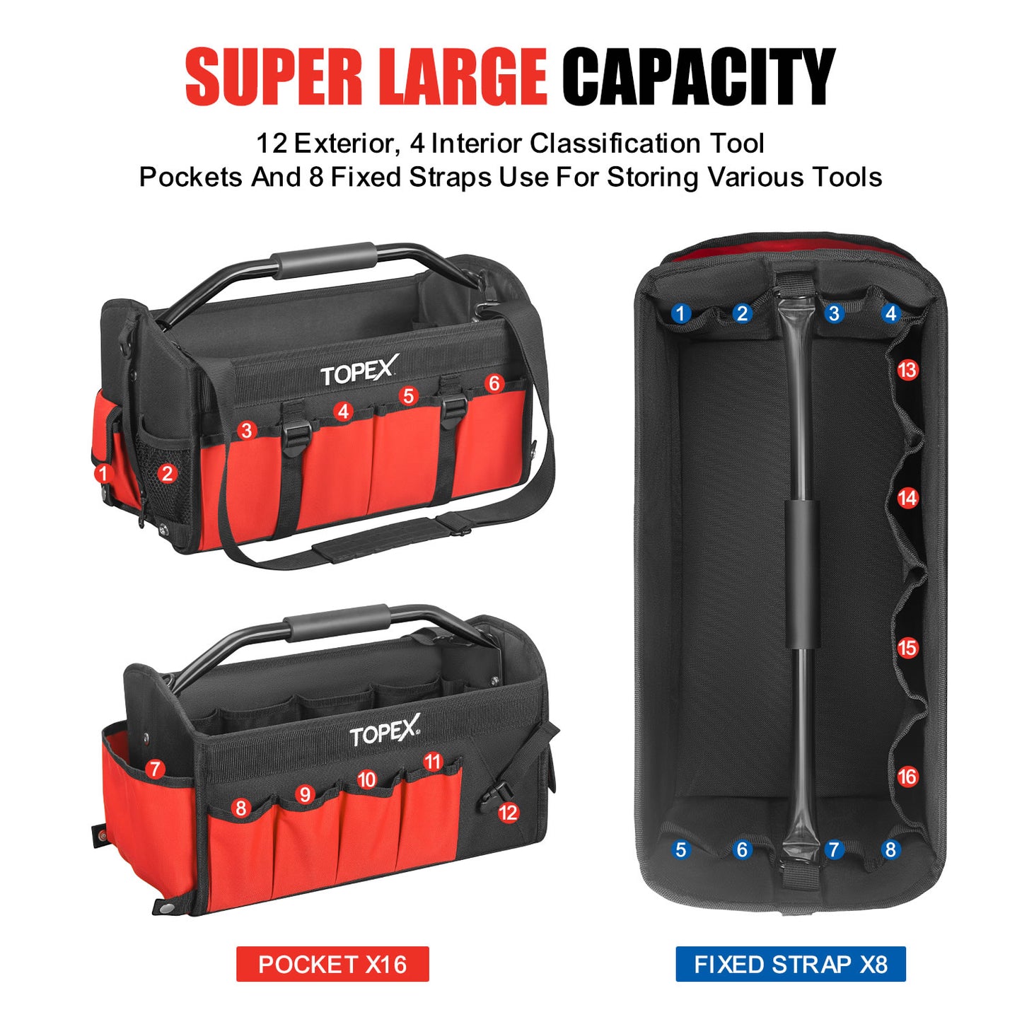 16 Inch Tool Bag