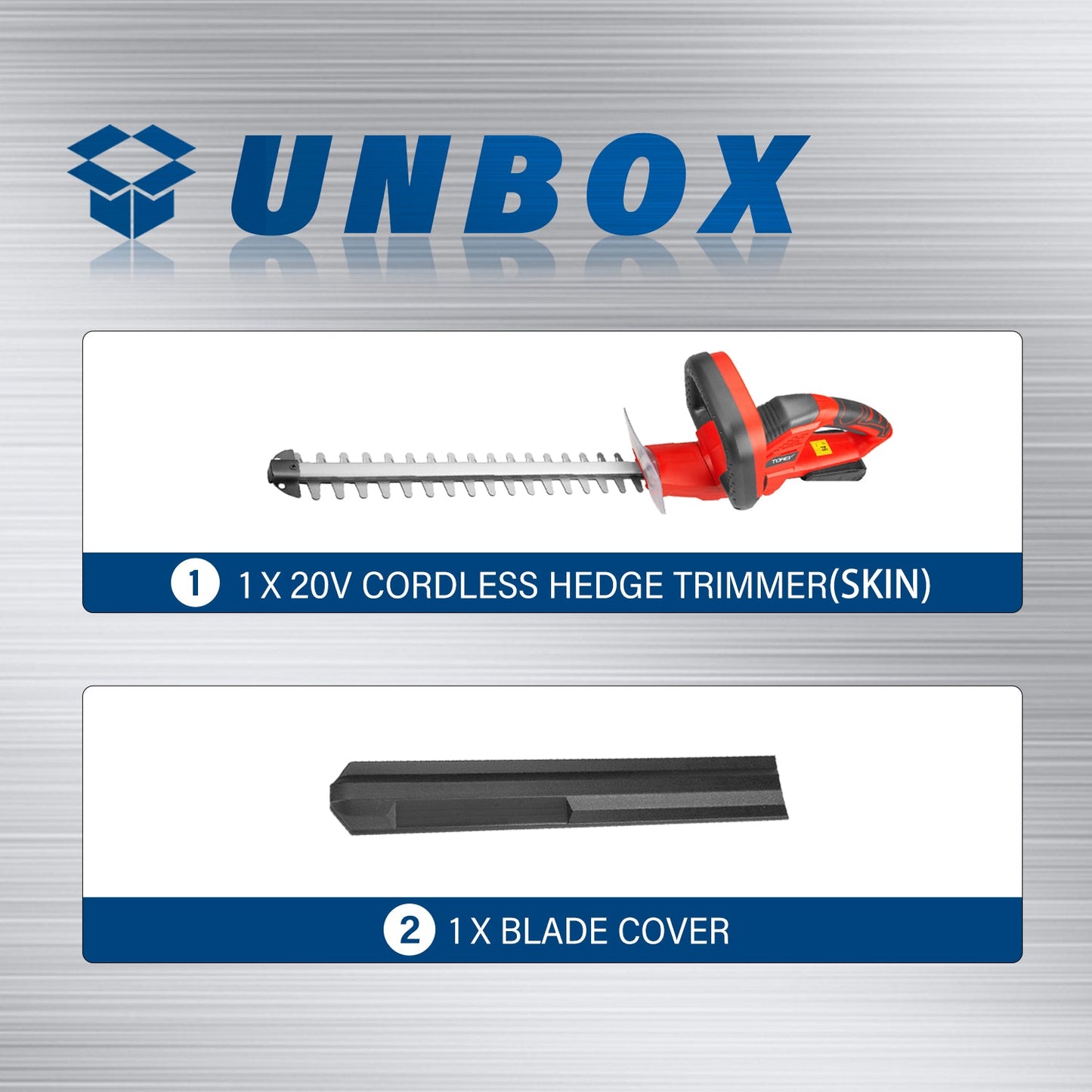 20V Cordless Hedge Trimmer Tool Only
