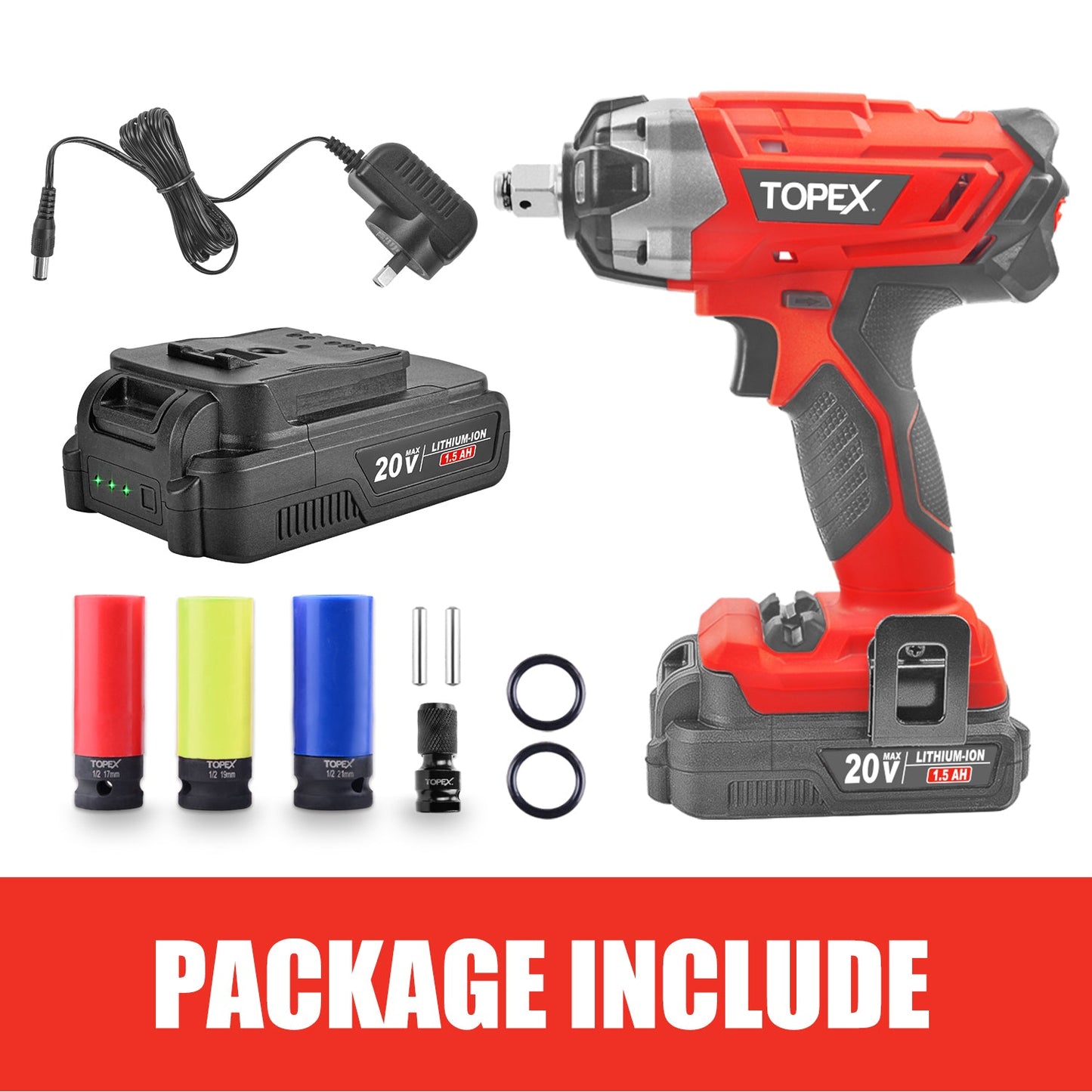 20V Cordless Impact Wrench