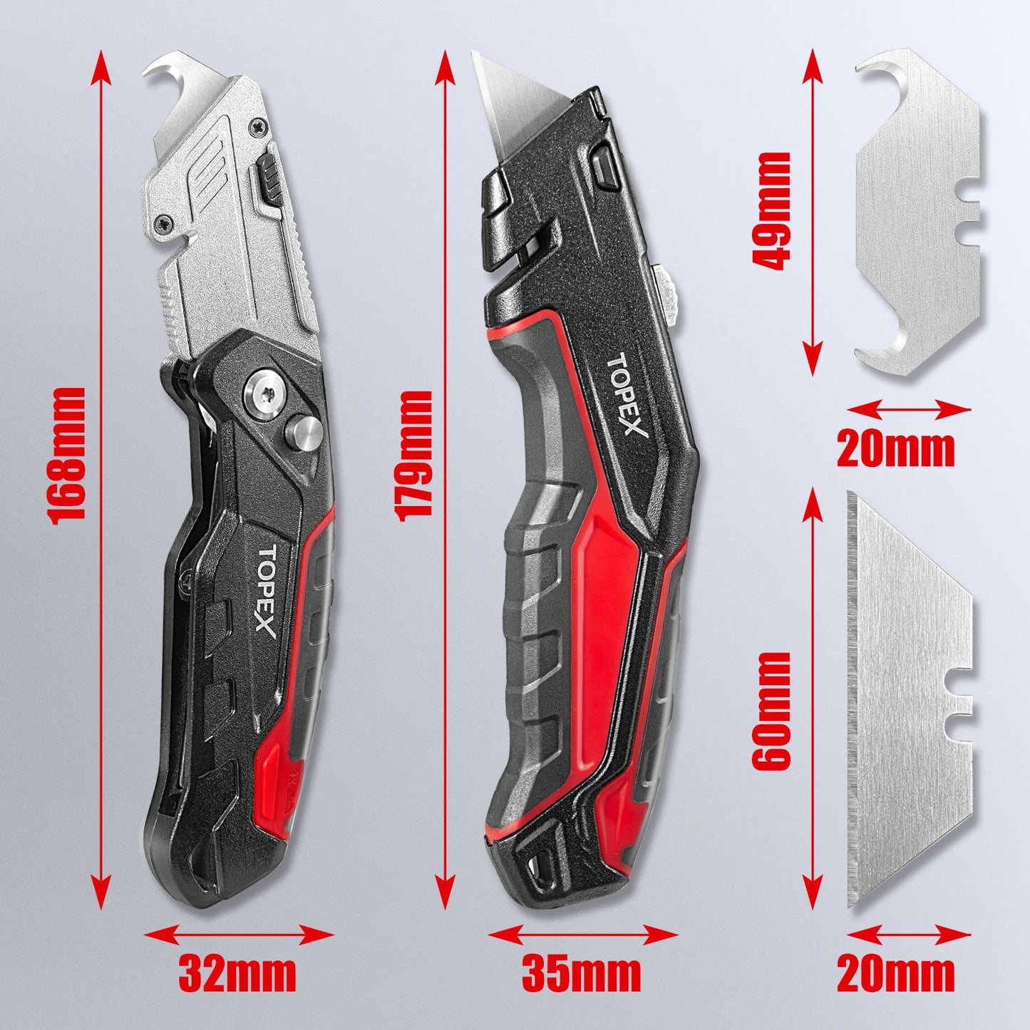 58PCs Trimming Knife