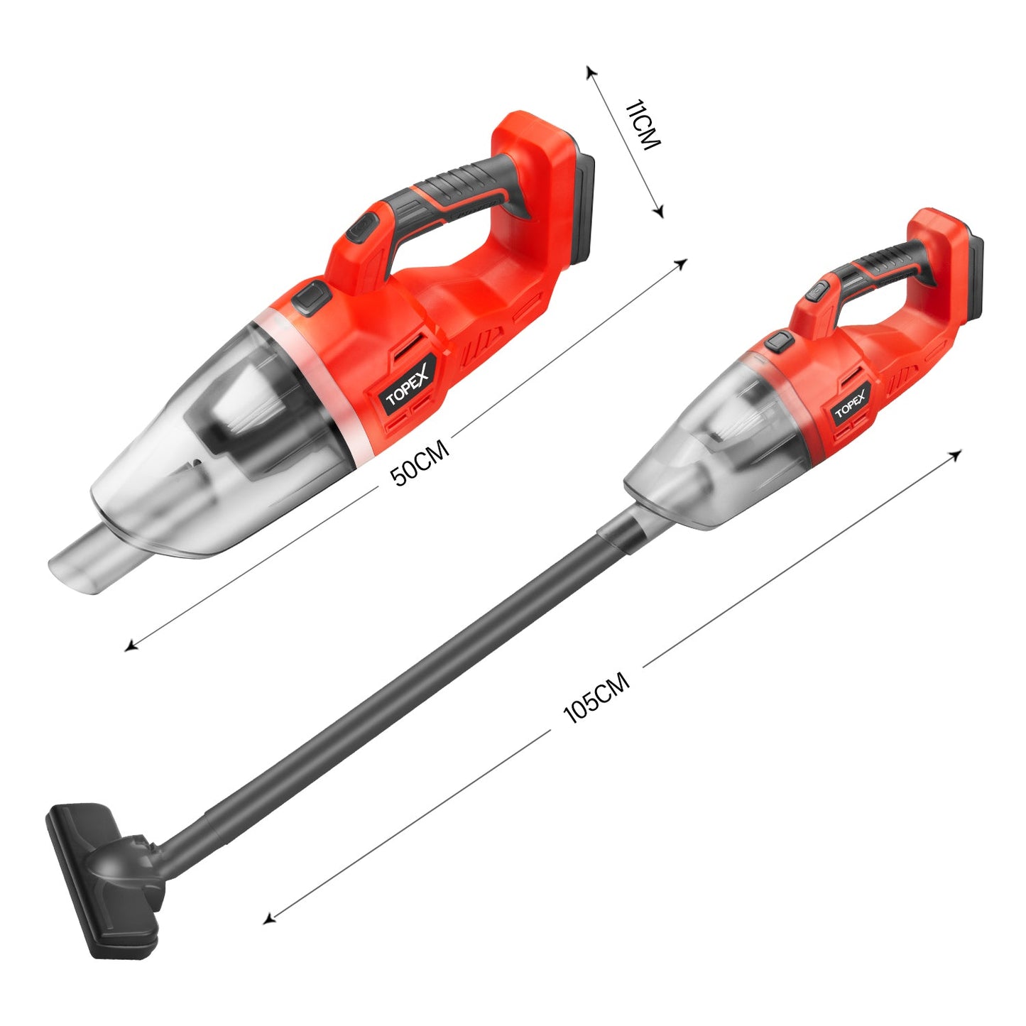 20V Cordless Handheld Vacuum Cleaner Tool Only