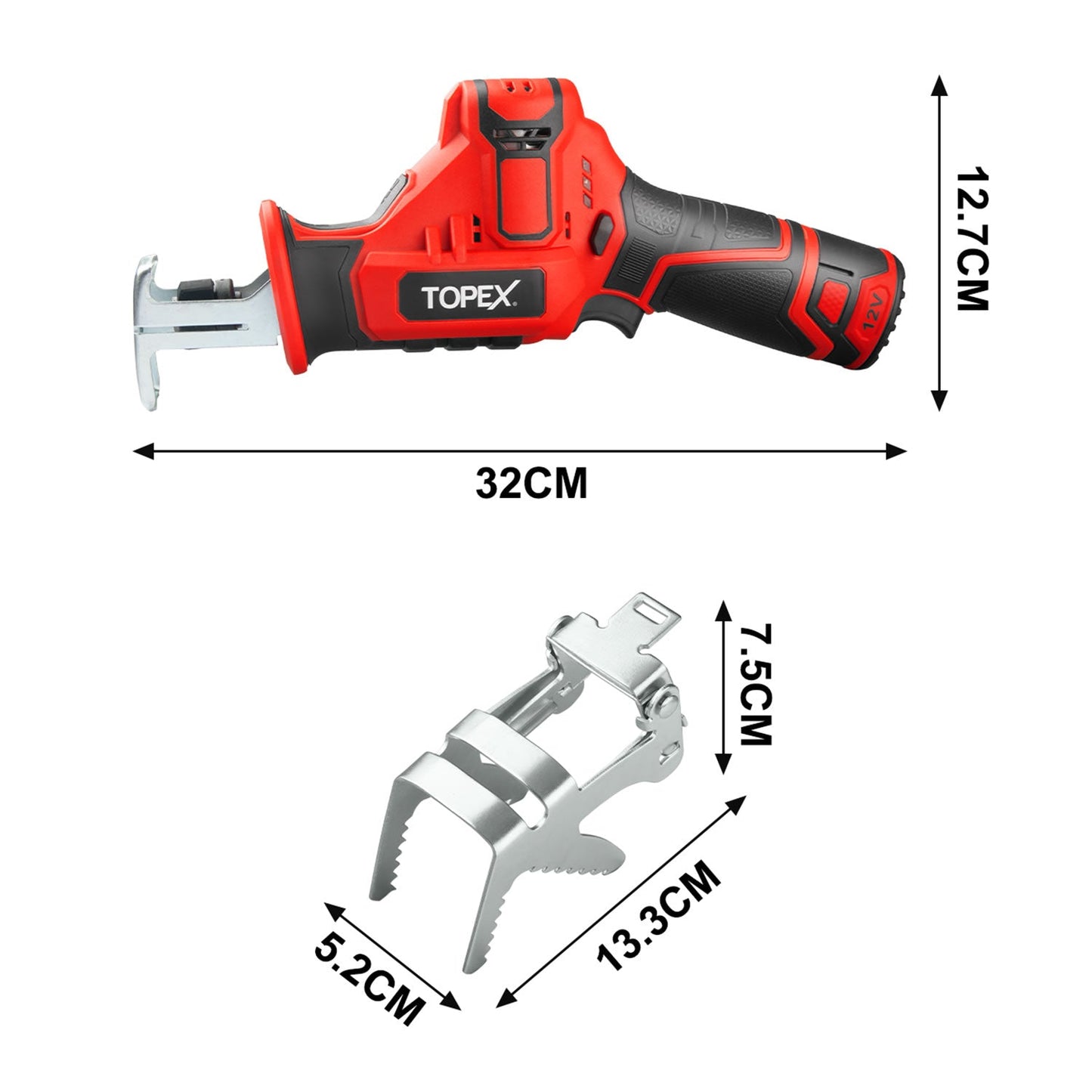 12V Rotary Tool Kit - Tool Only