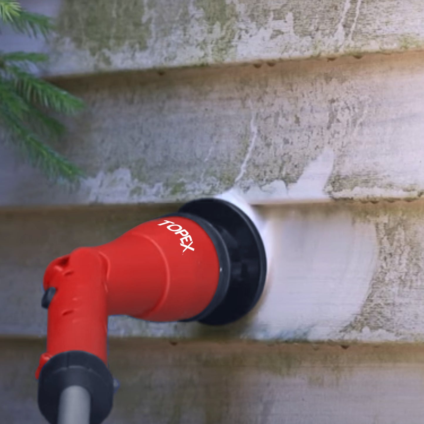 20V Cordless Telescoping Power Scrubber